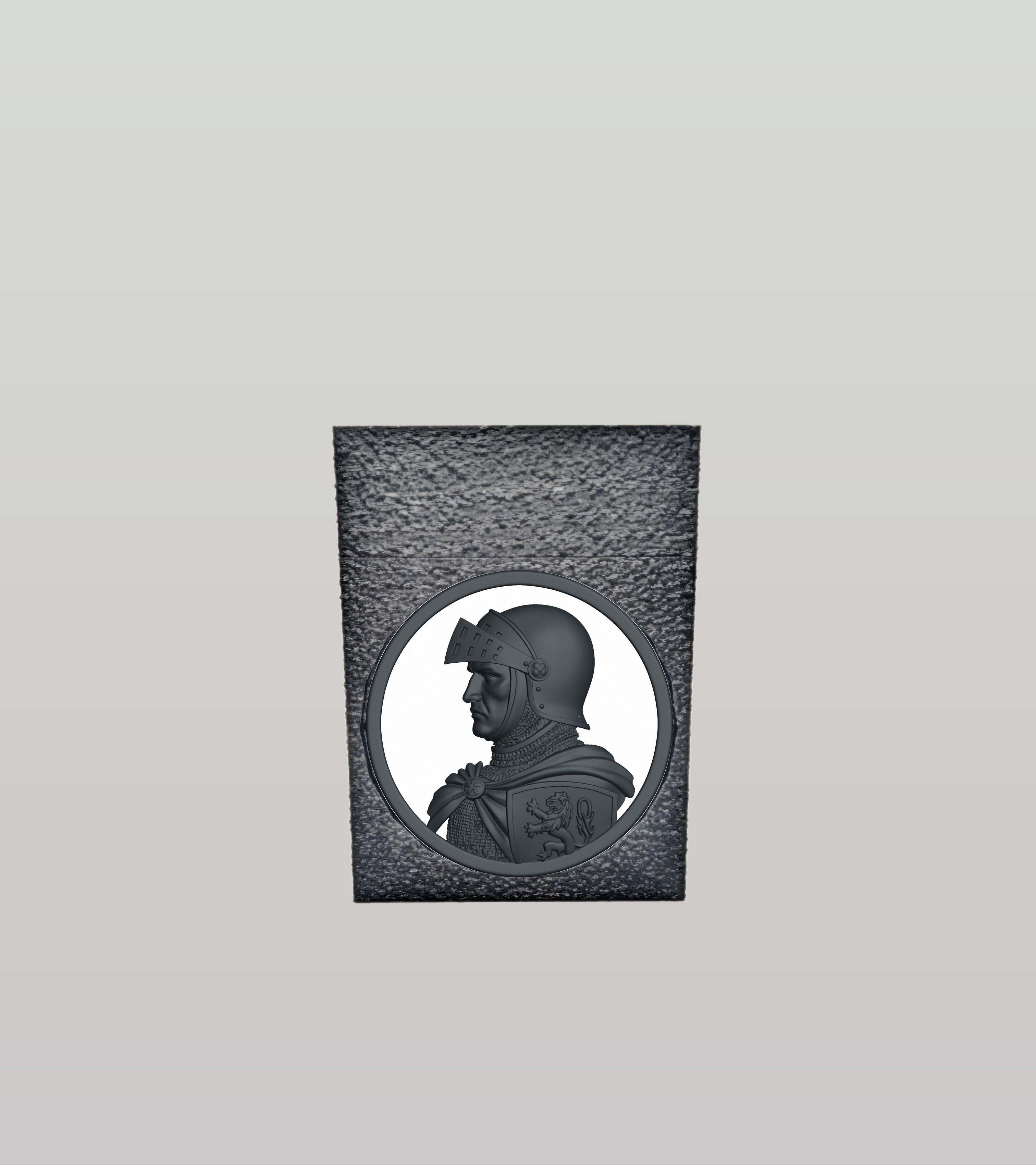 Knight Card Box — Black