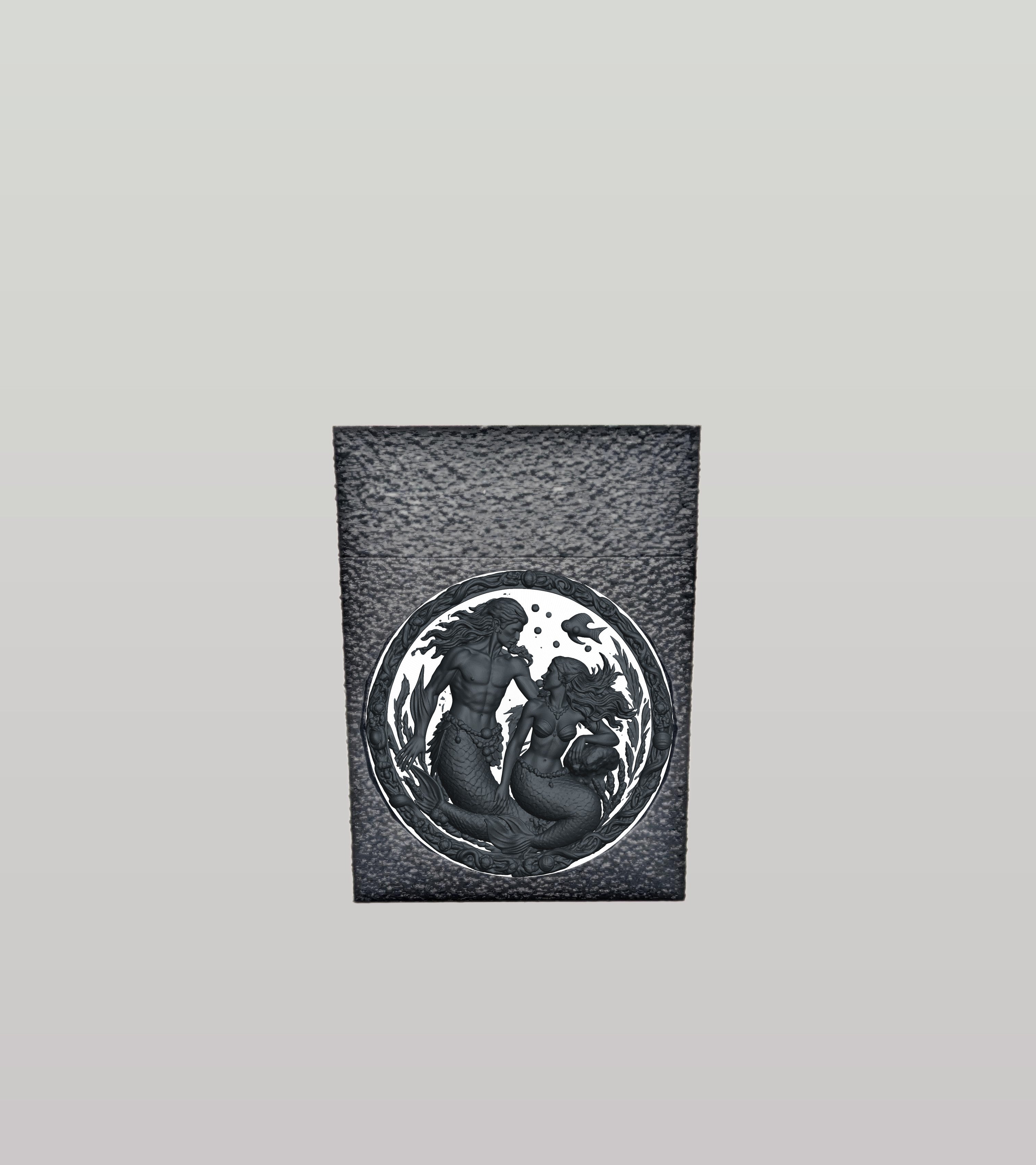 Merfolk Card Box — Black