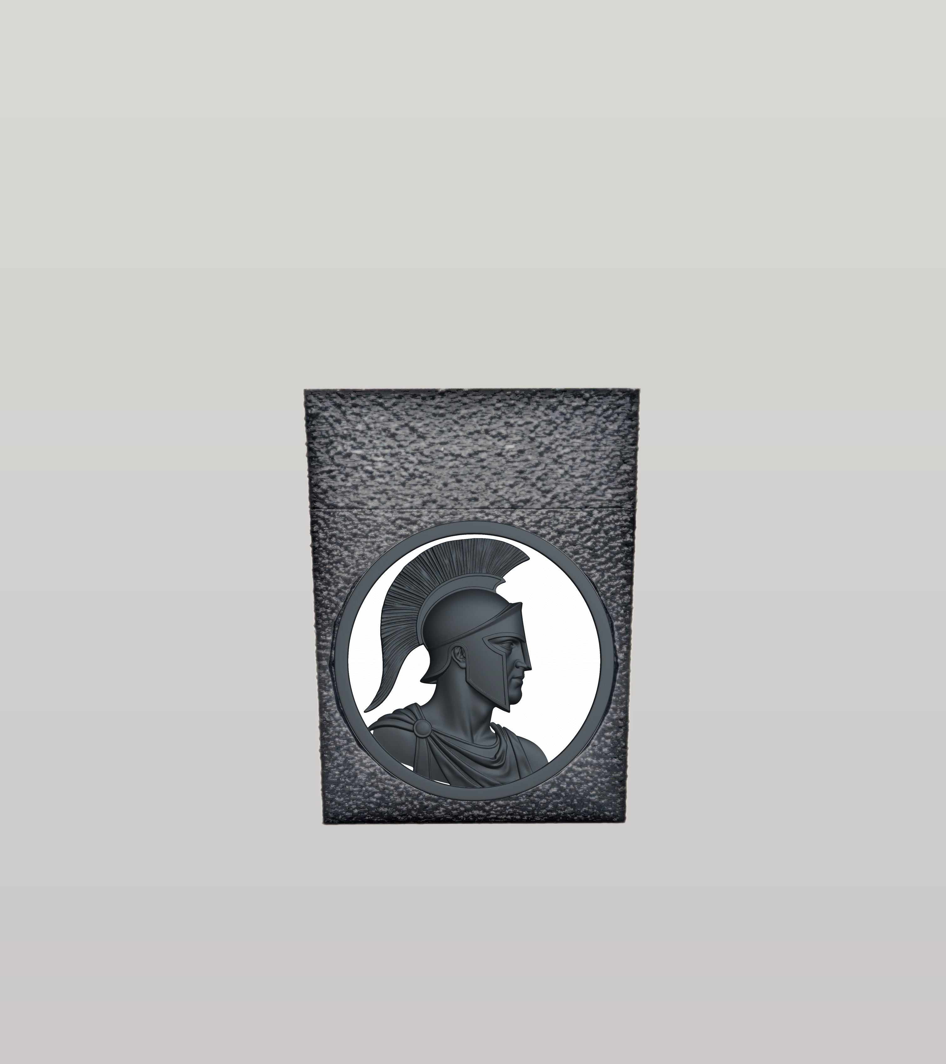 Spartan Card Box — Black