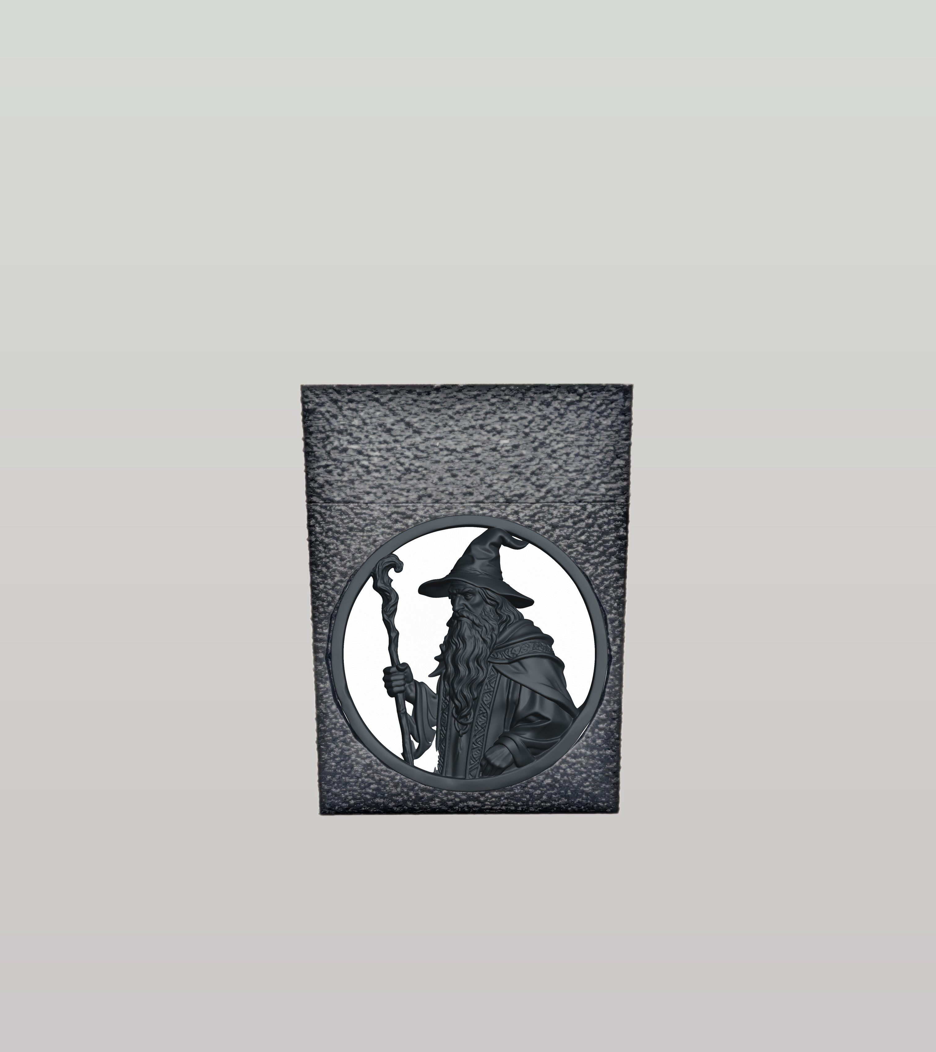 Wizard Card Box — Black