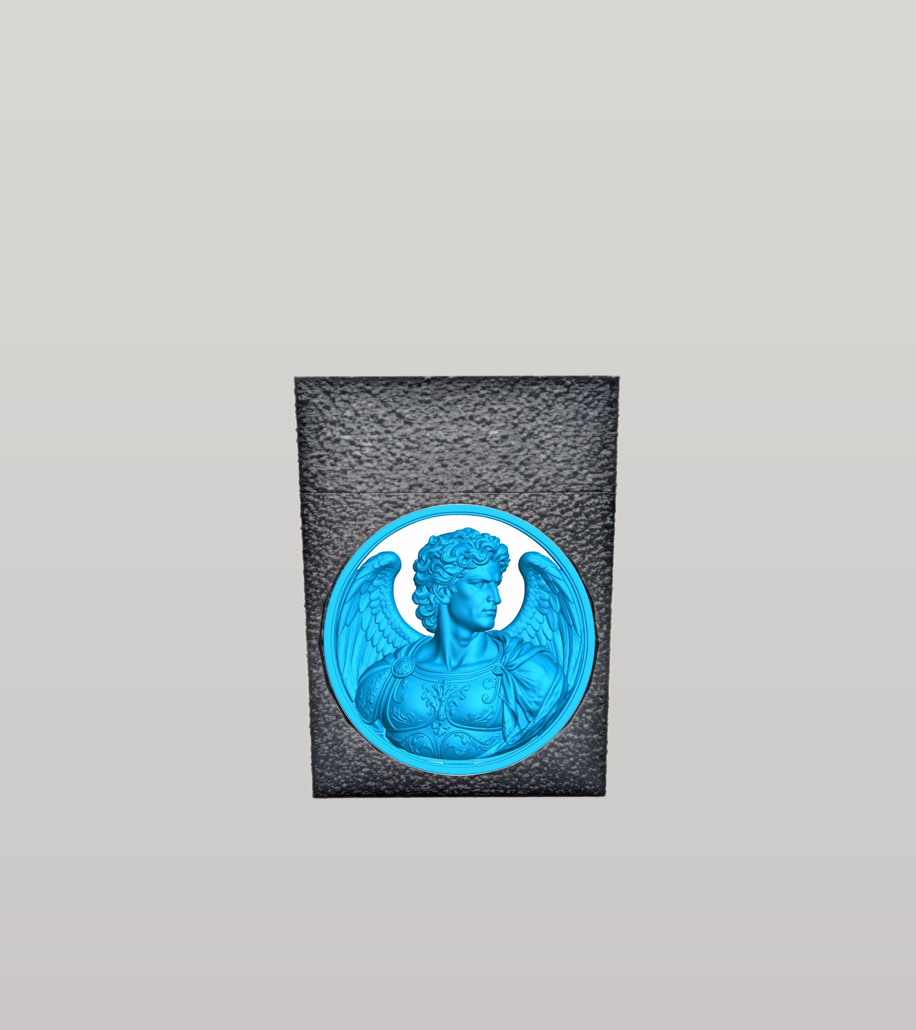 Angel Card Box — Black