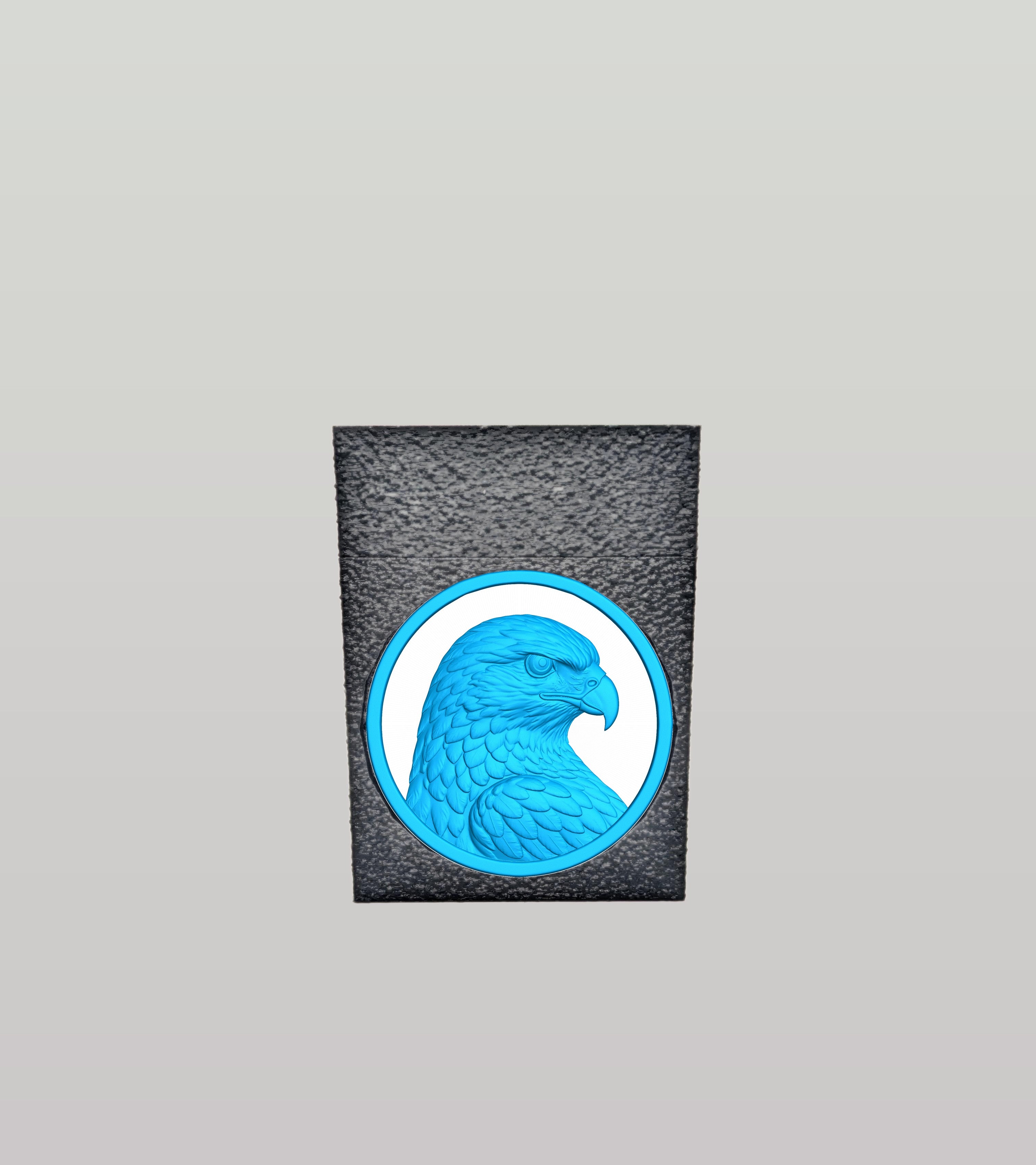 Eagle Card Box — Black