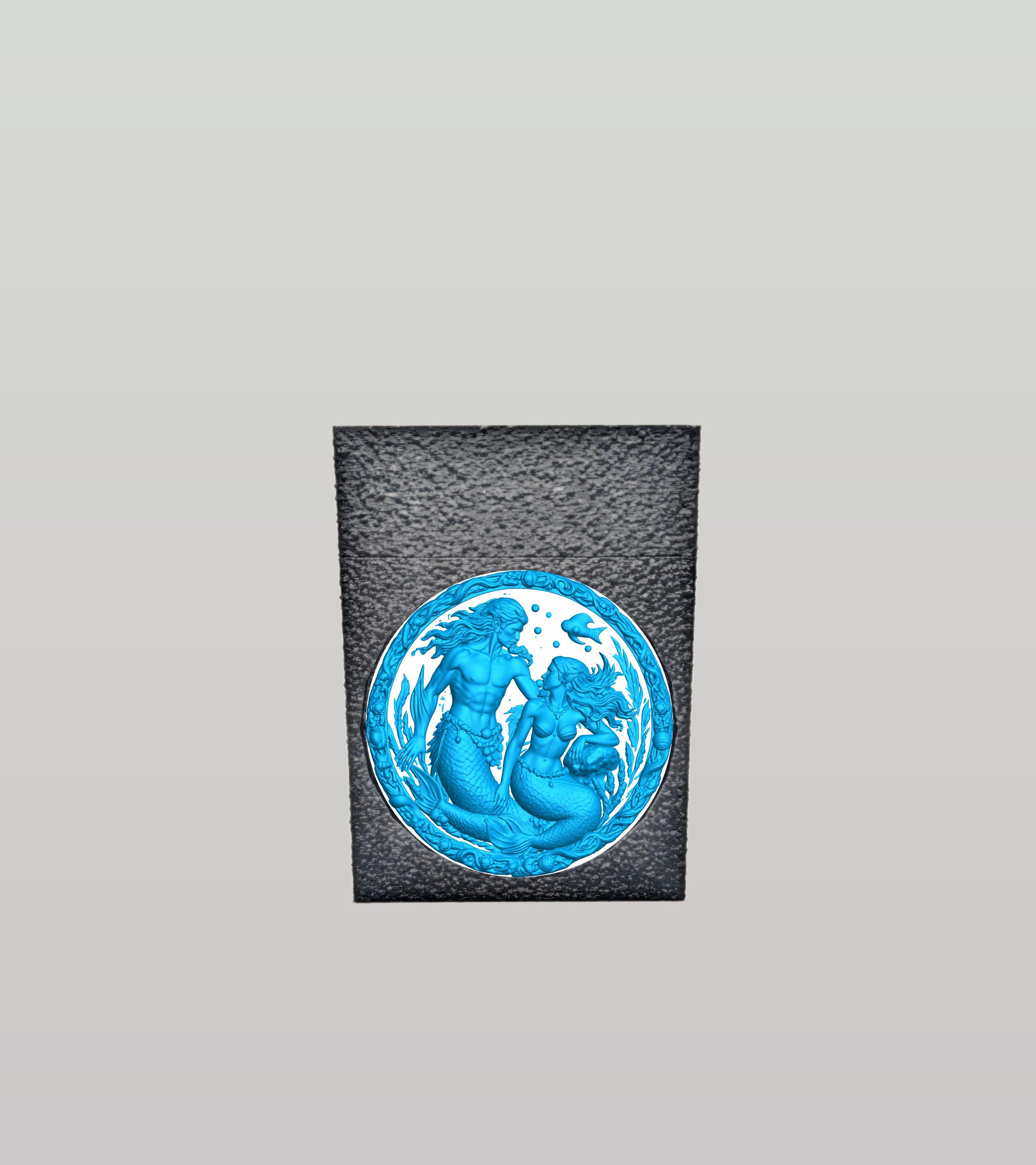 Merfolk Card Box — Black