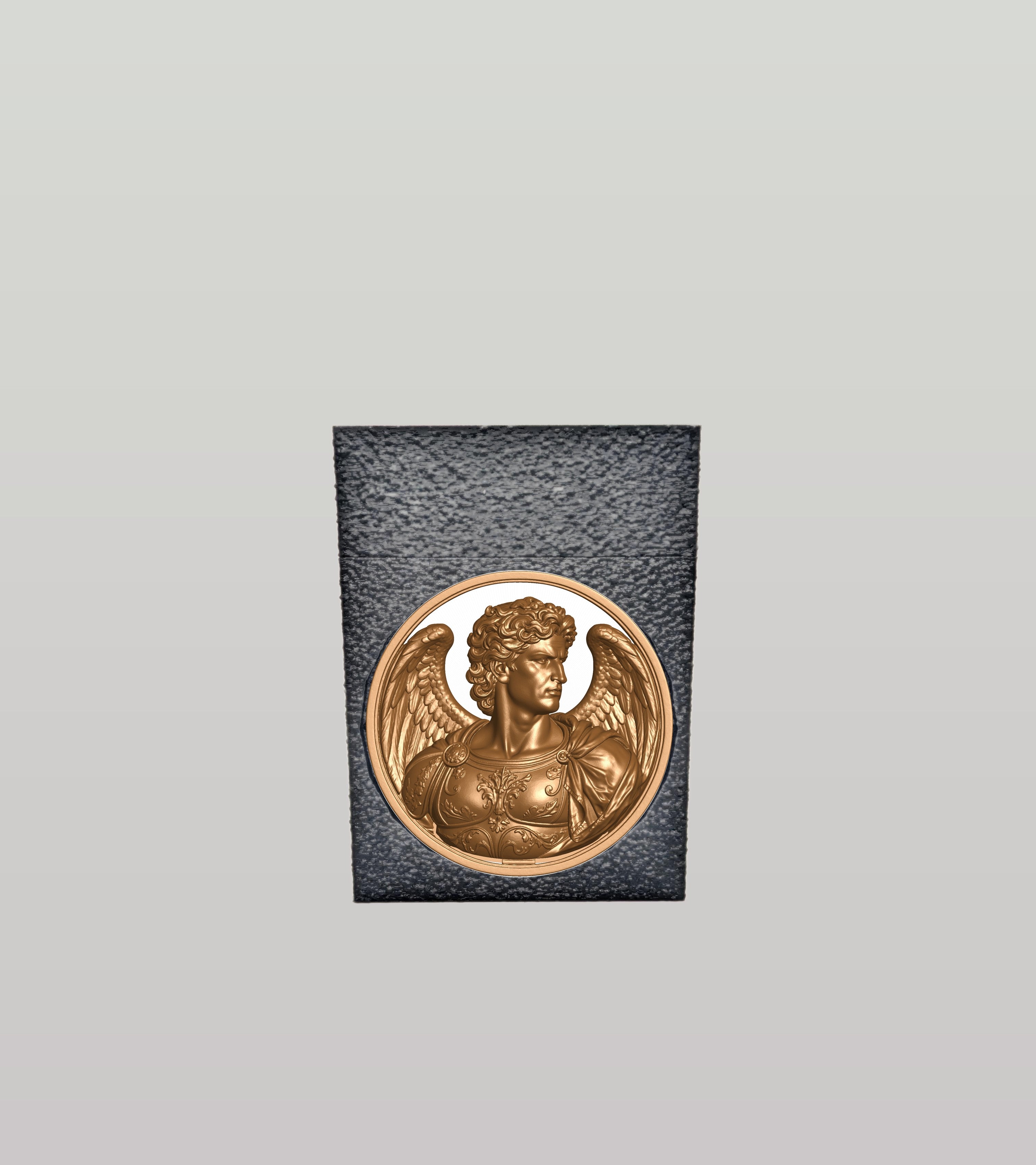 Angel Card Box — Black