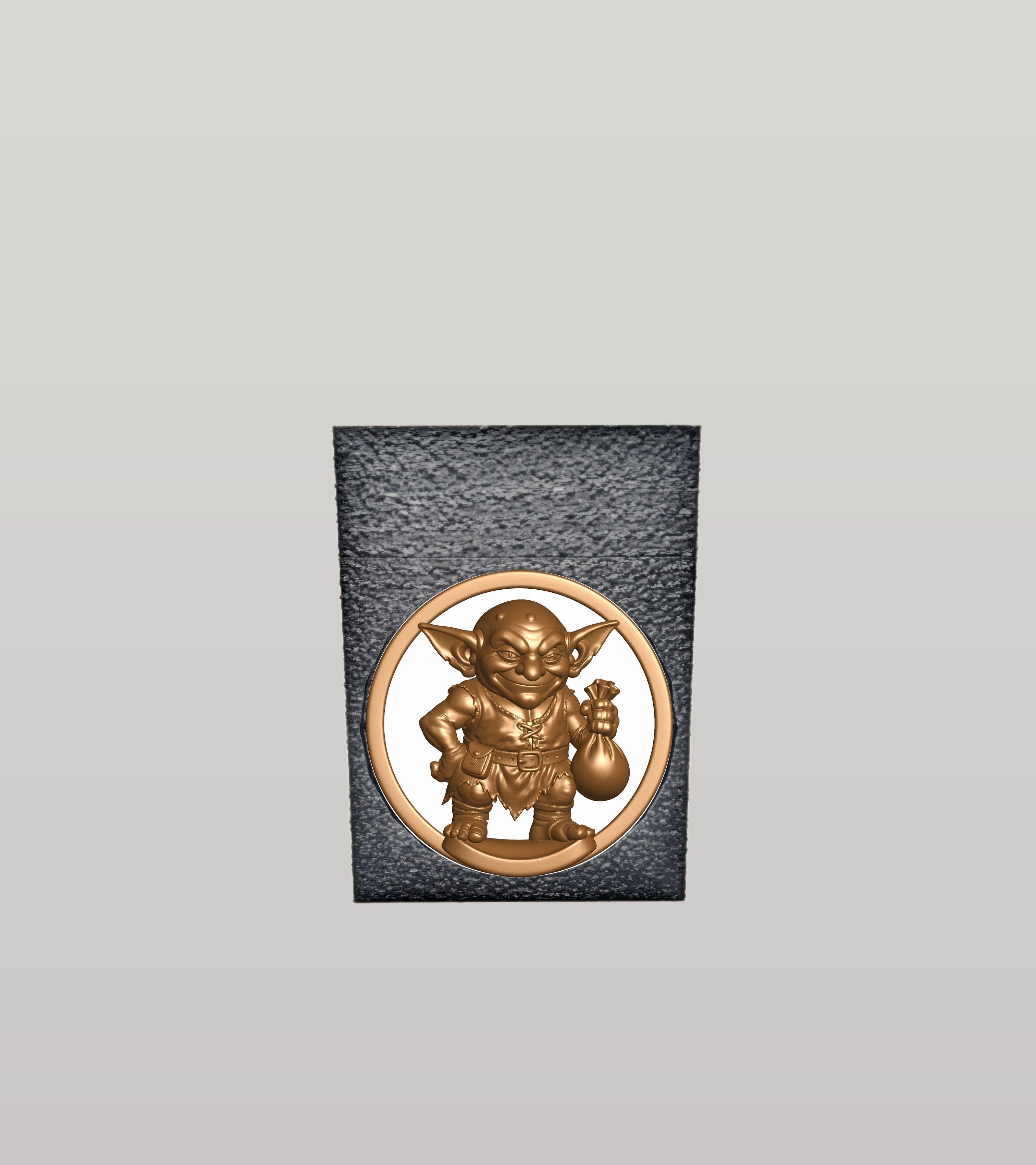 Greedy Goblin Card Box — Black