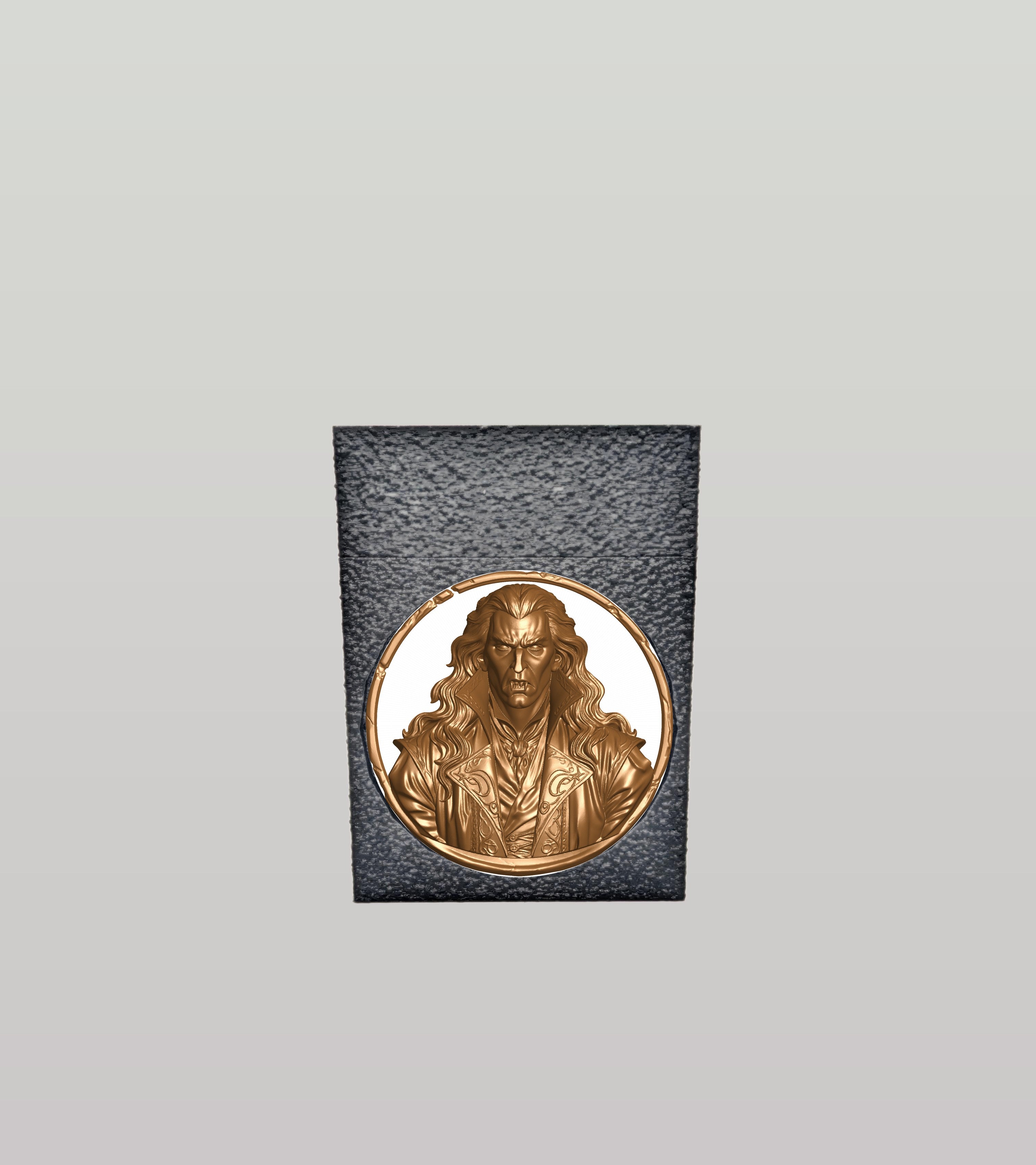 Gothic Vampire Card Box — Black