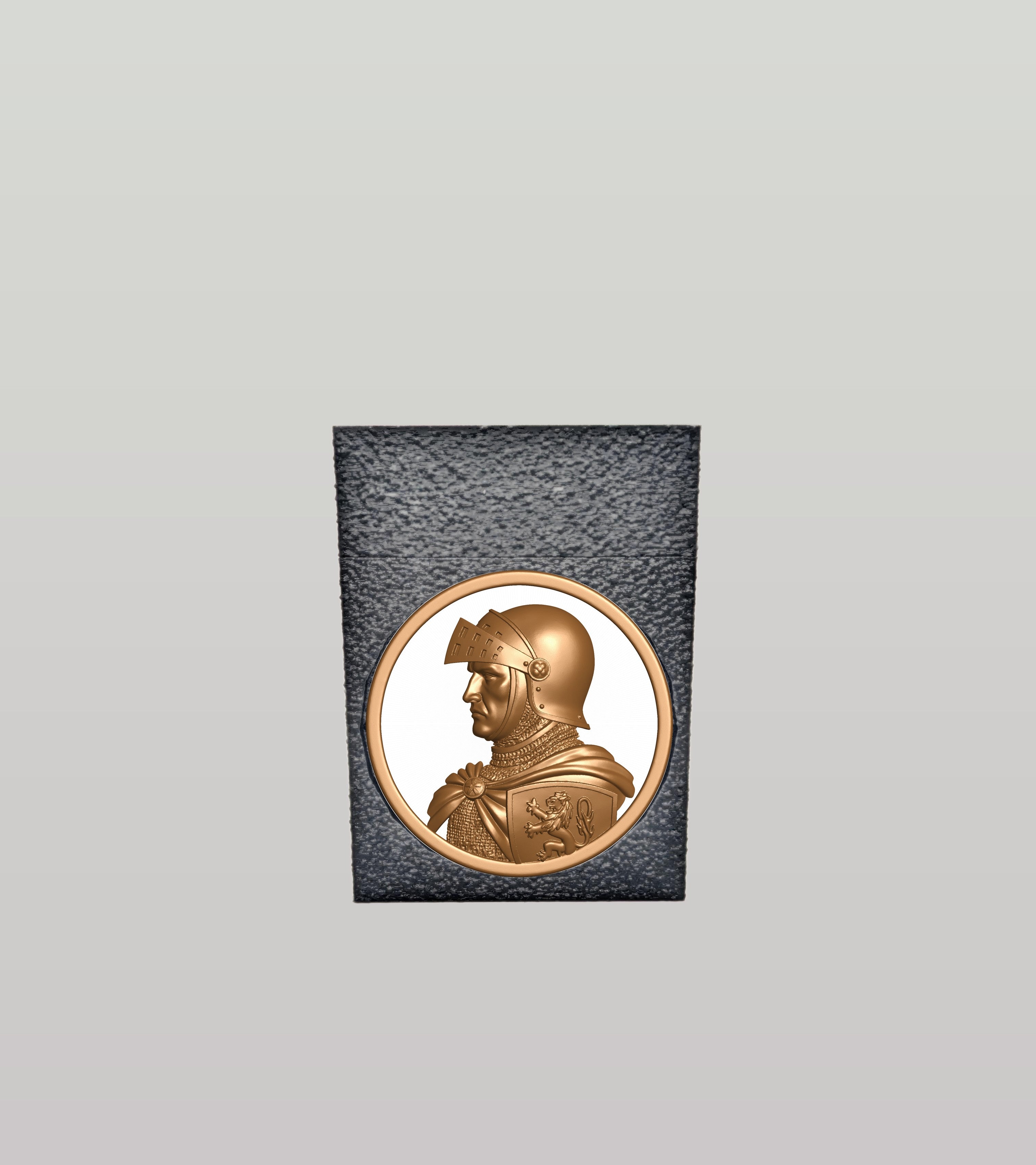 Knight Card Box — Black