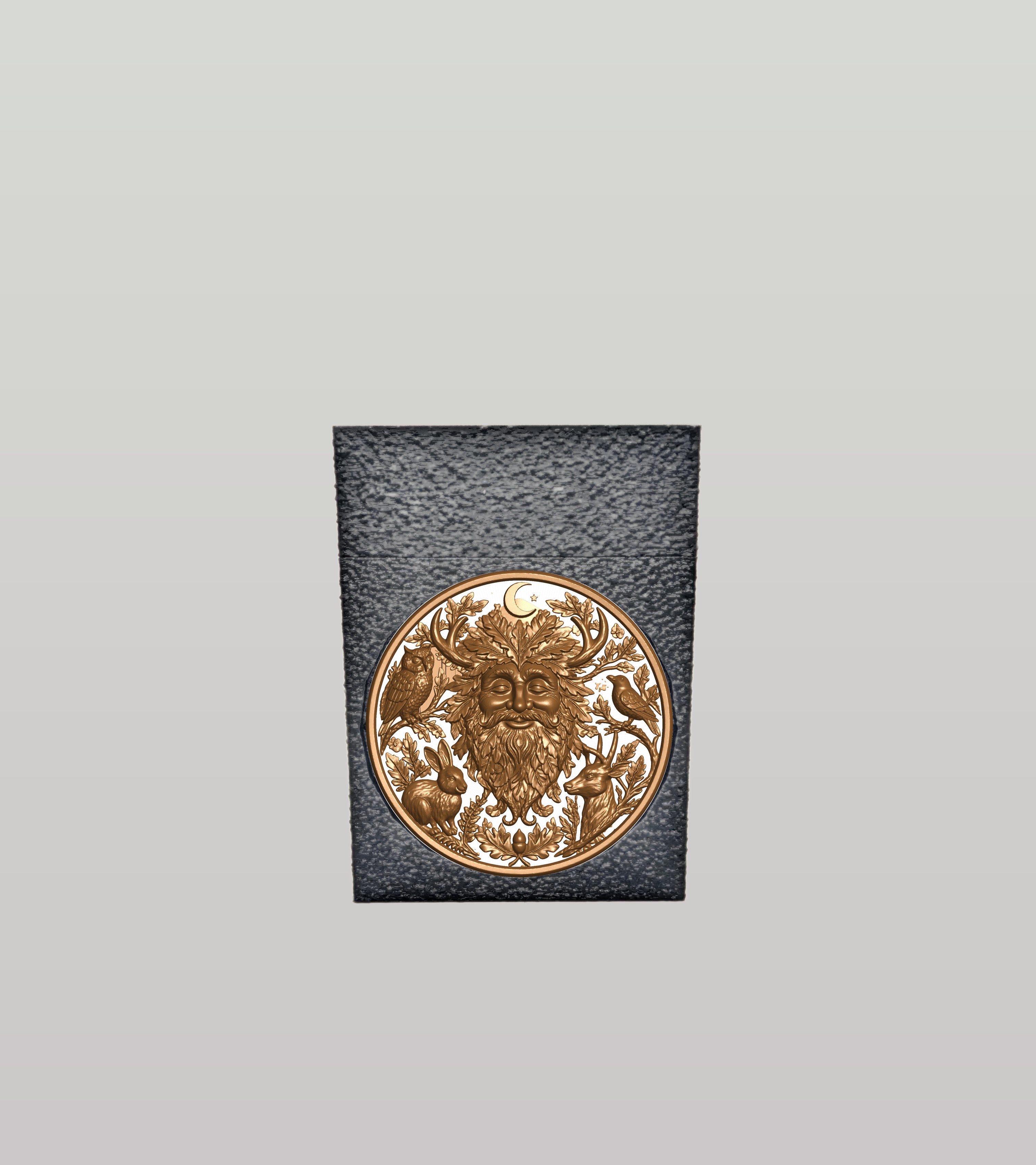 Tree Spirit Card Box — Black