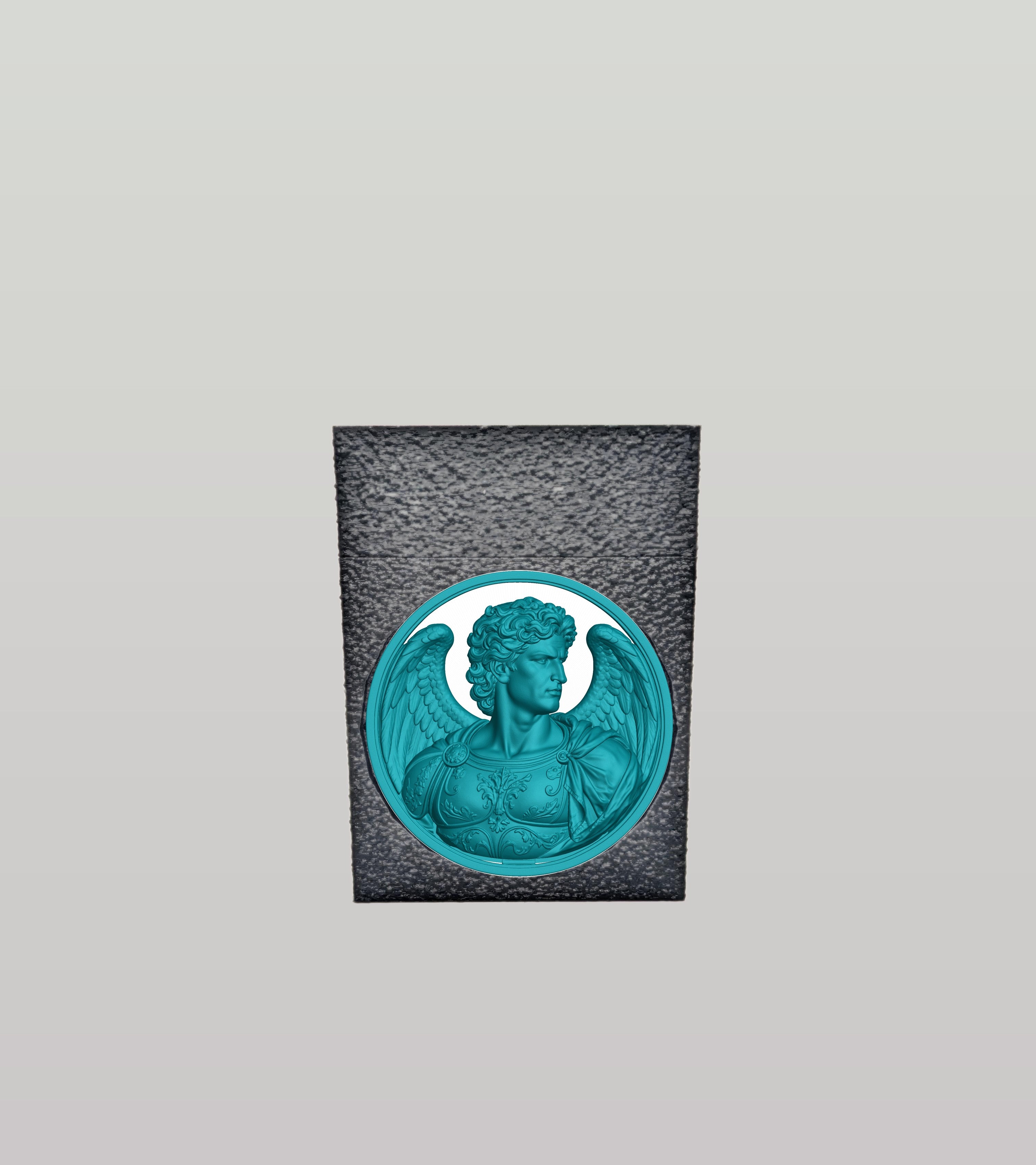 Angel Card Box — Black