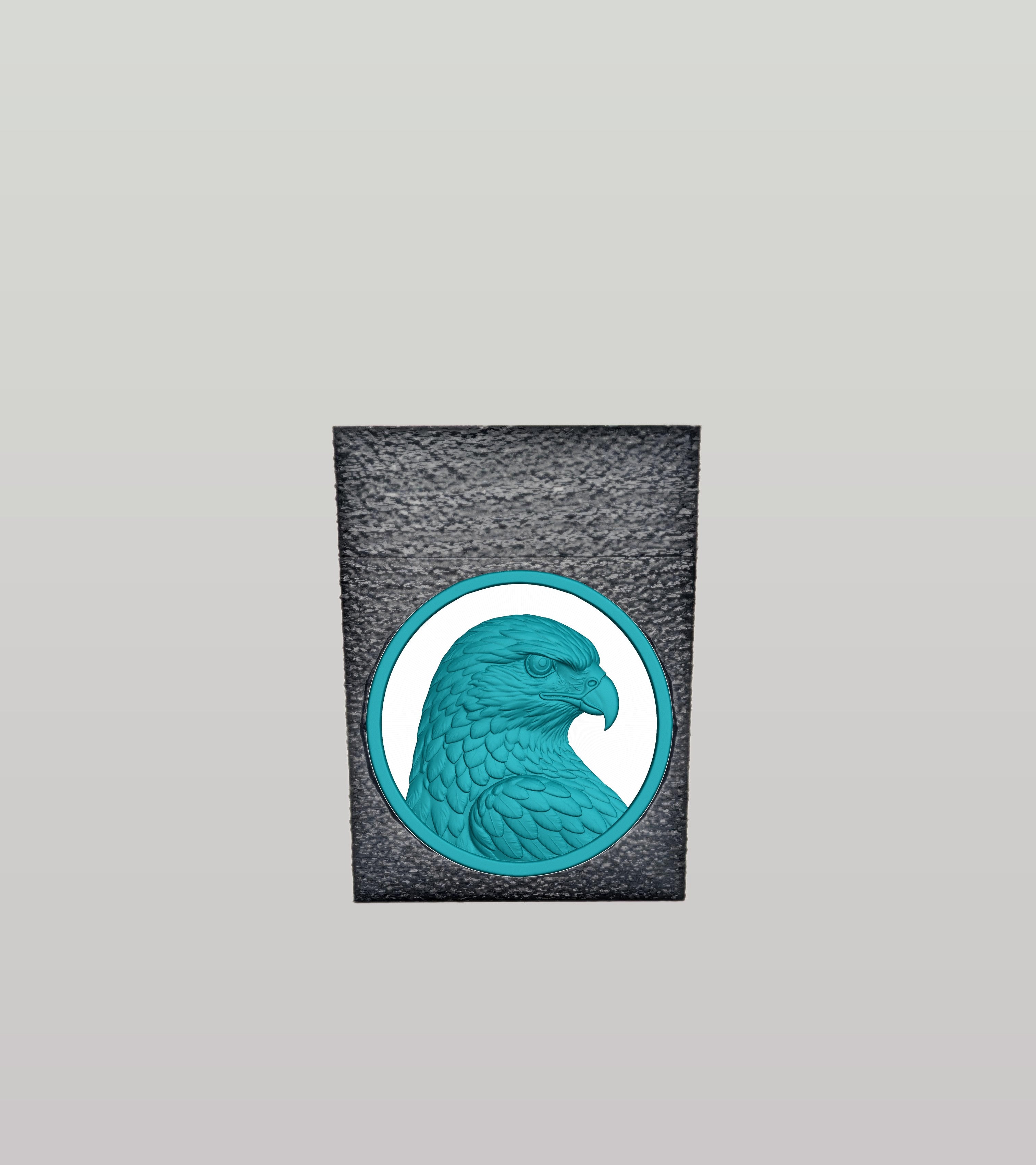 Eagle Card Box — Black