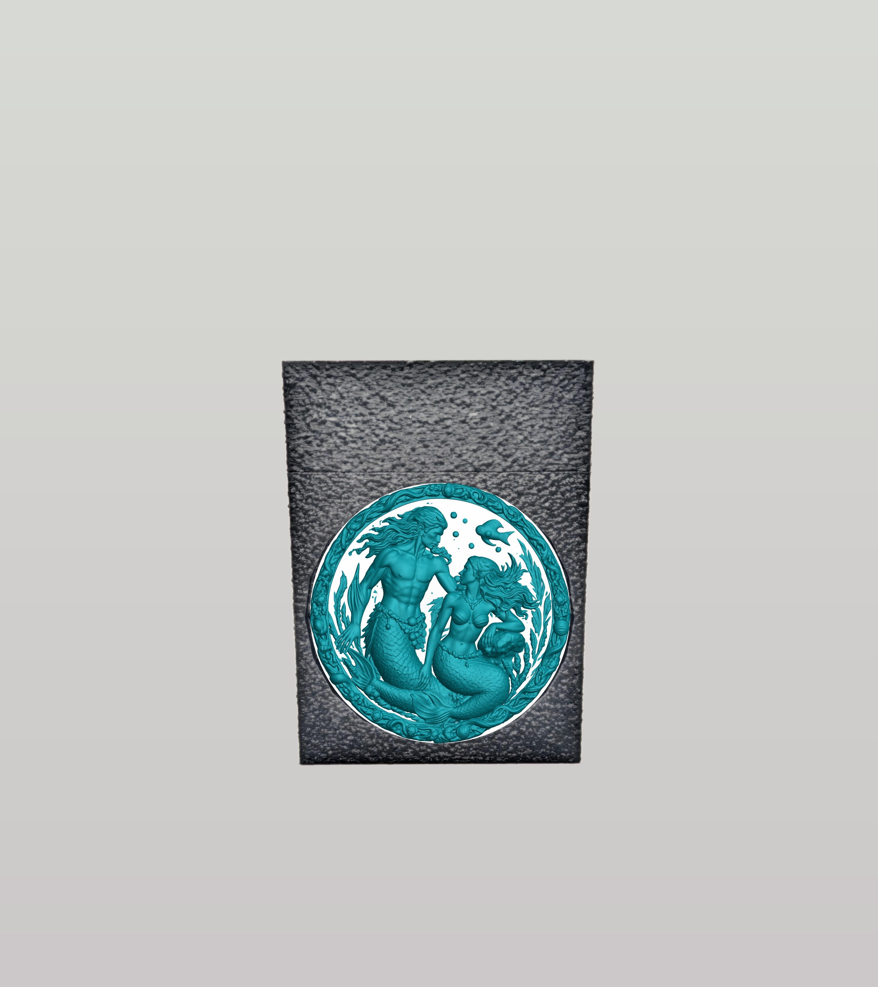 Merfolk Card Box — Black