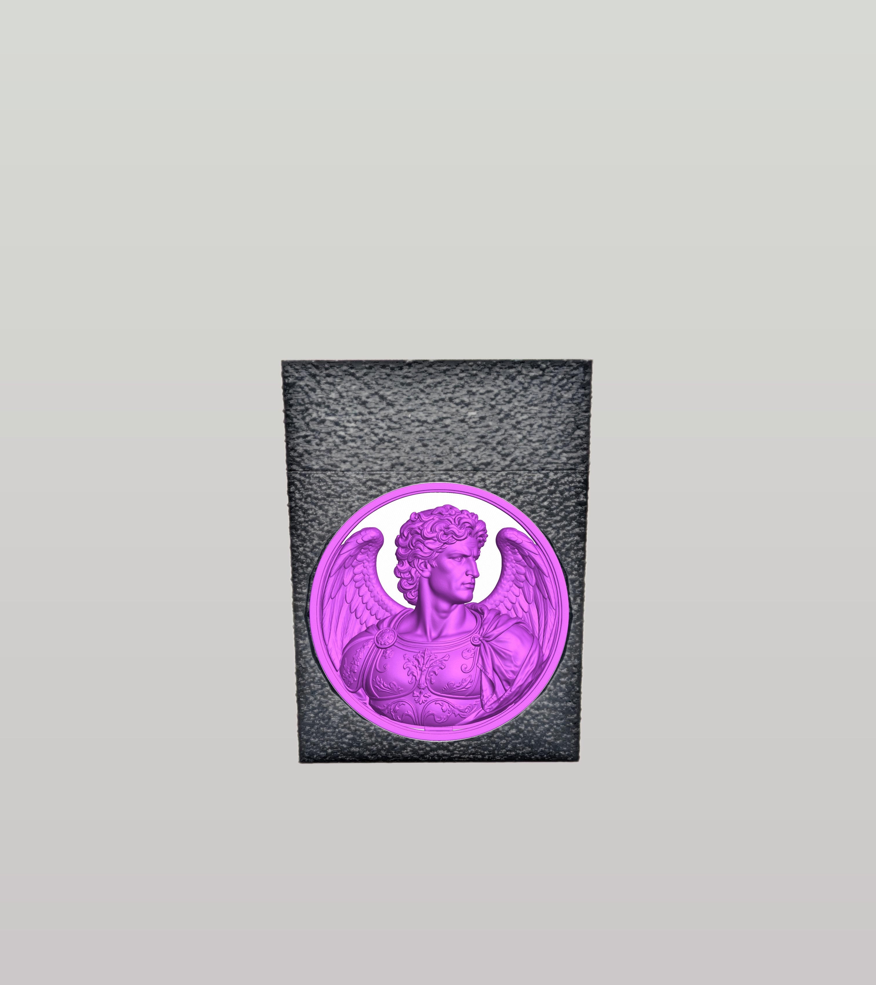Angel Card Box — Black