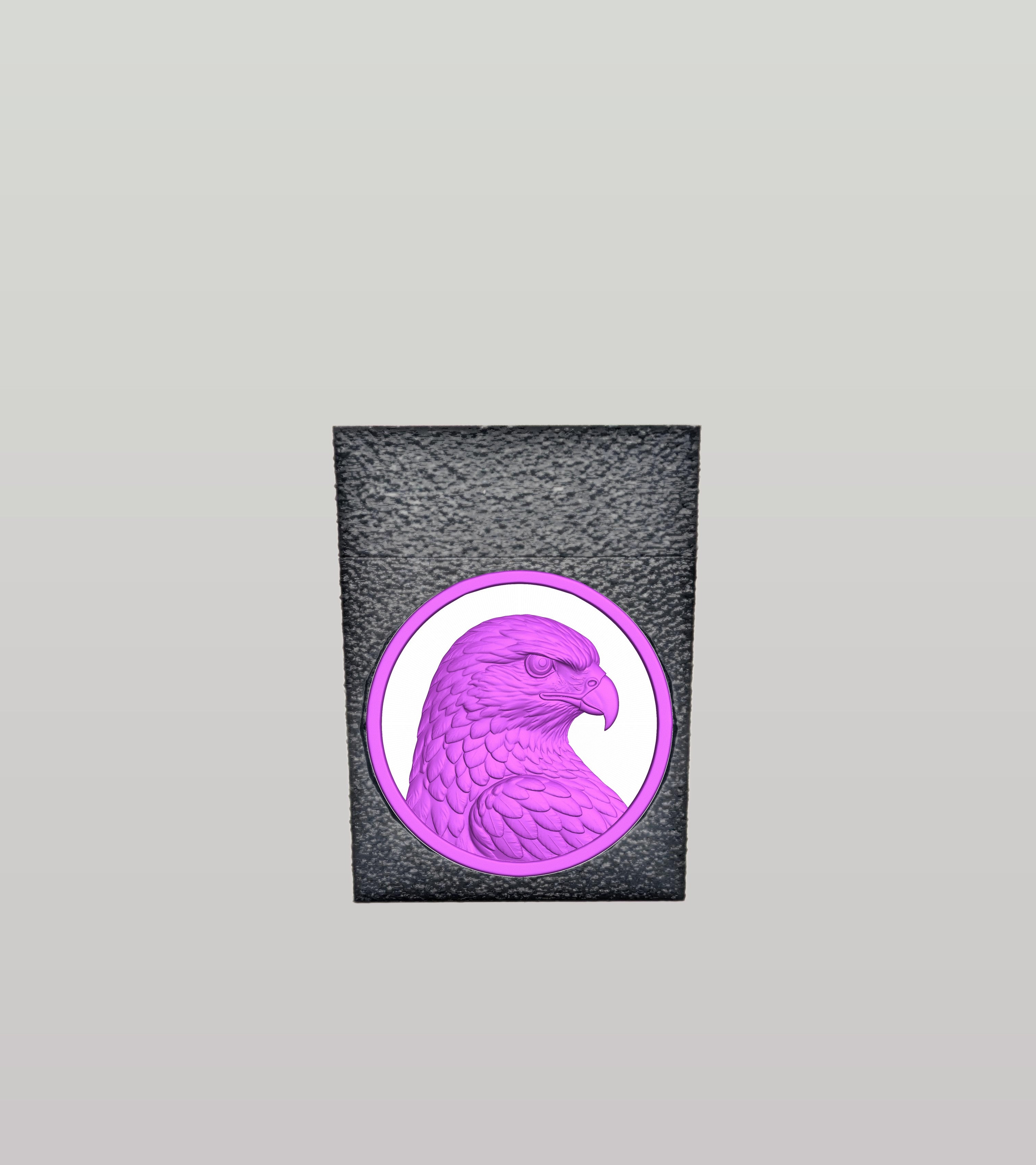 Eagle Card Box — Black