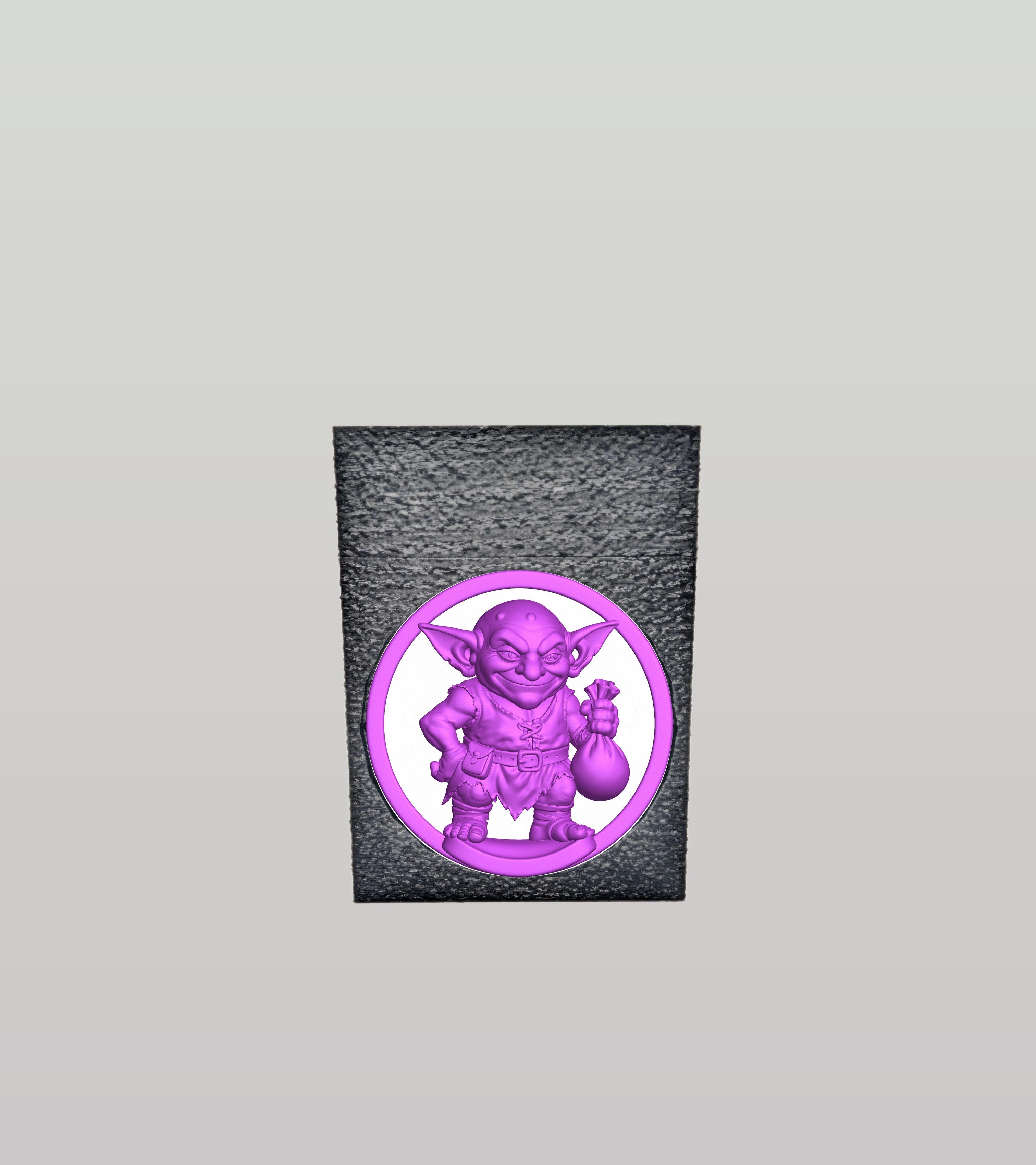 Greedy Goblin Card Box — Black