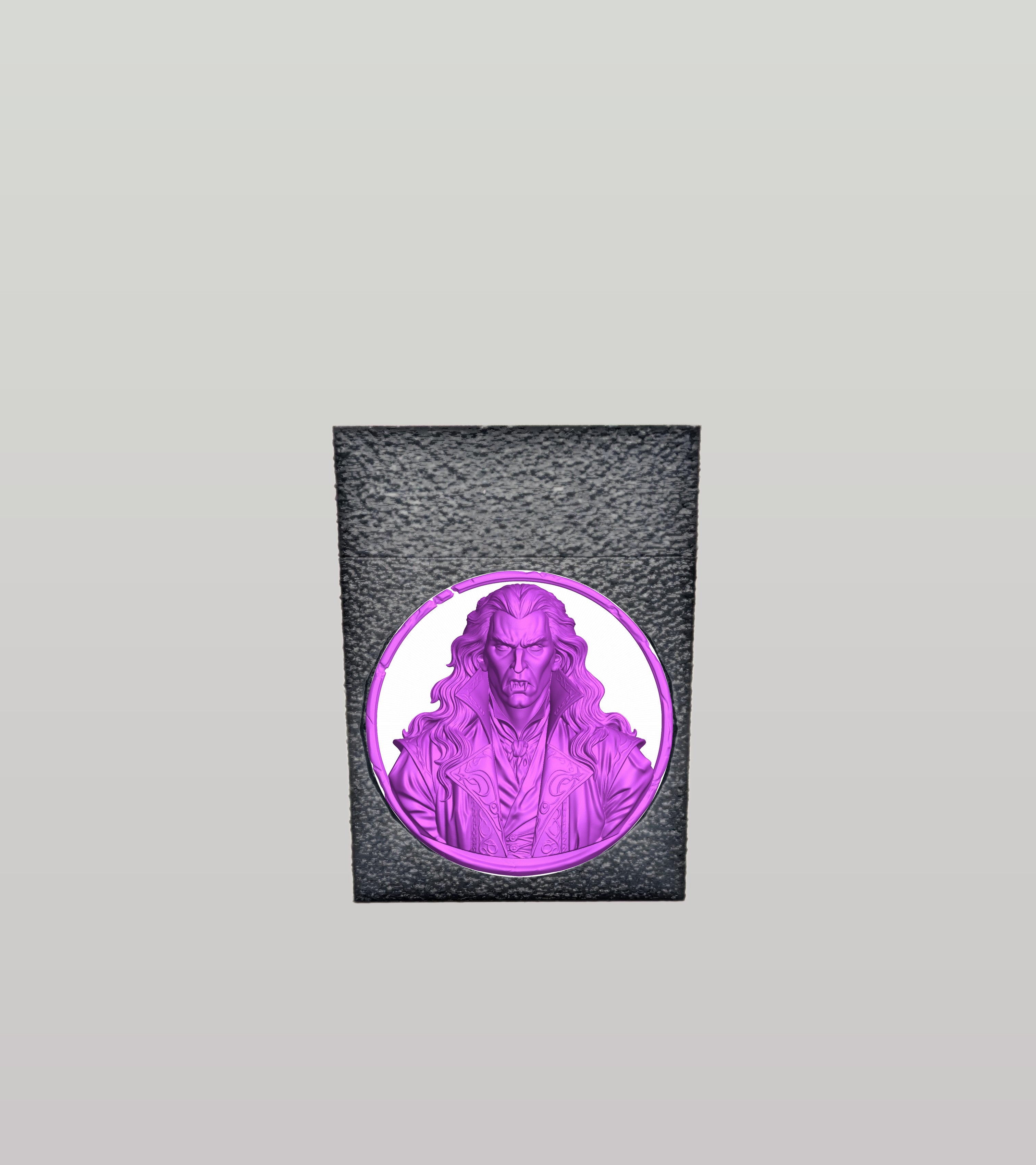 Gothic Vampire Card Box — Black