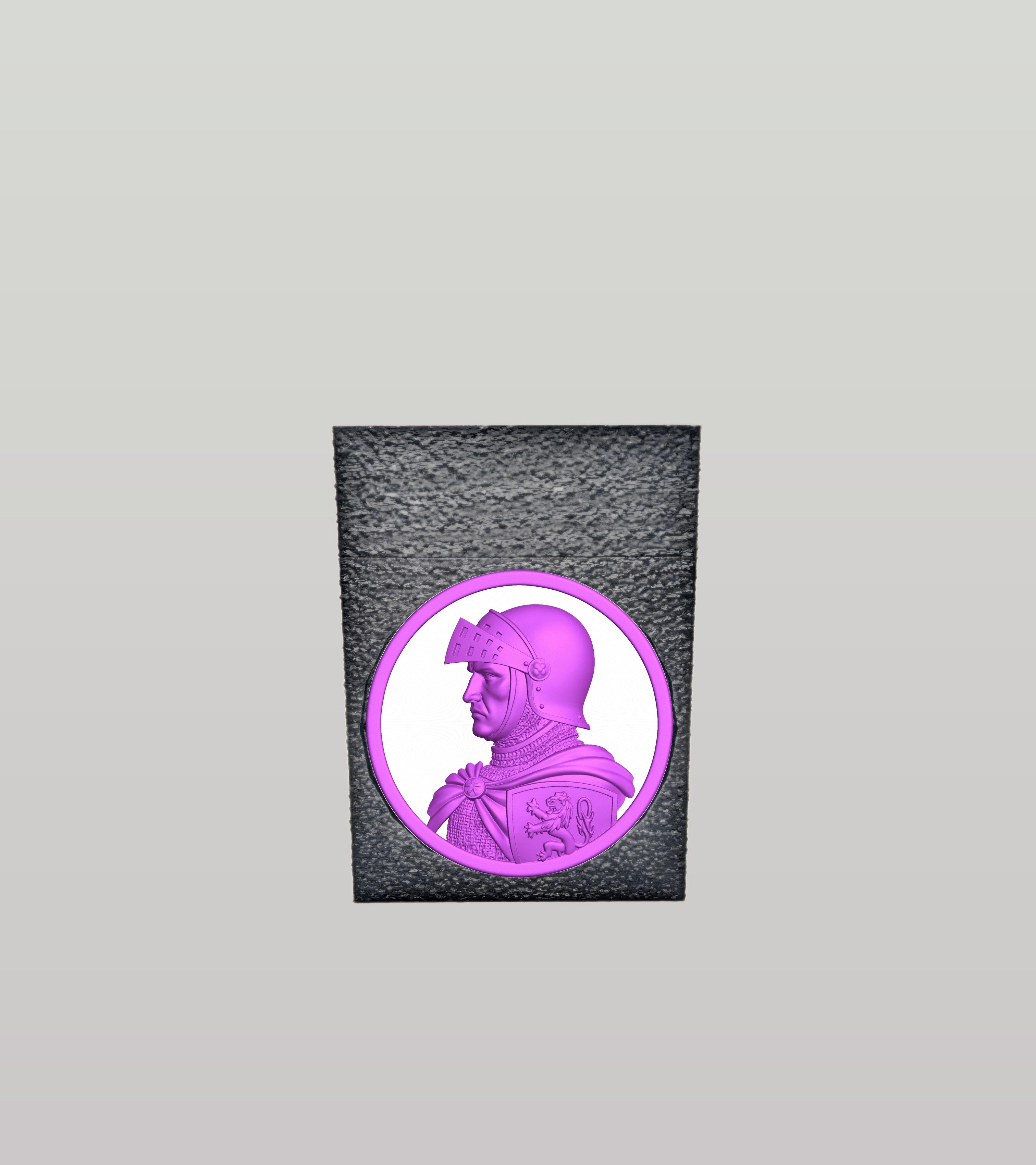 Knight Card Box — Black