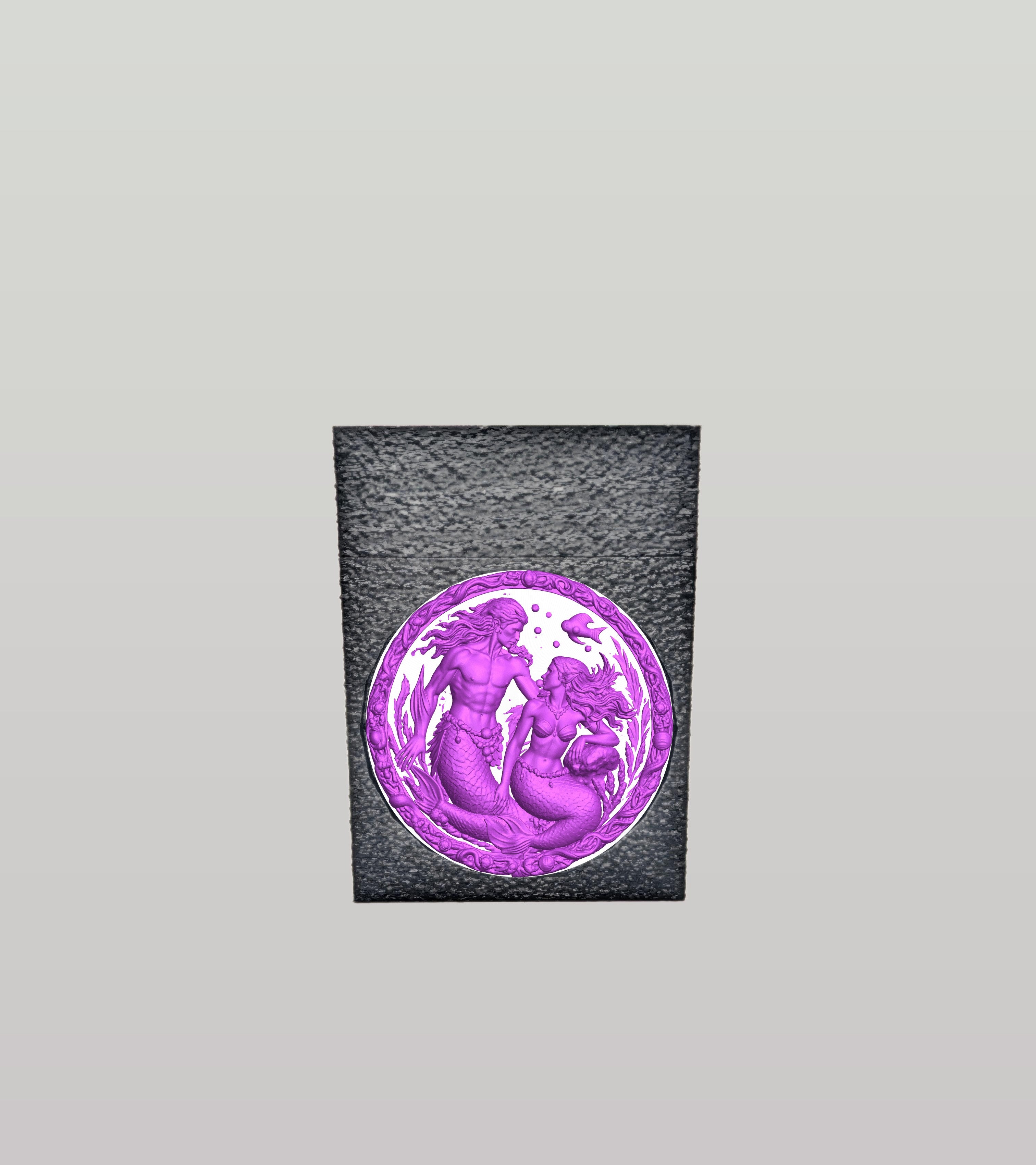 Merfolk Card Box — Black