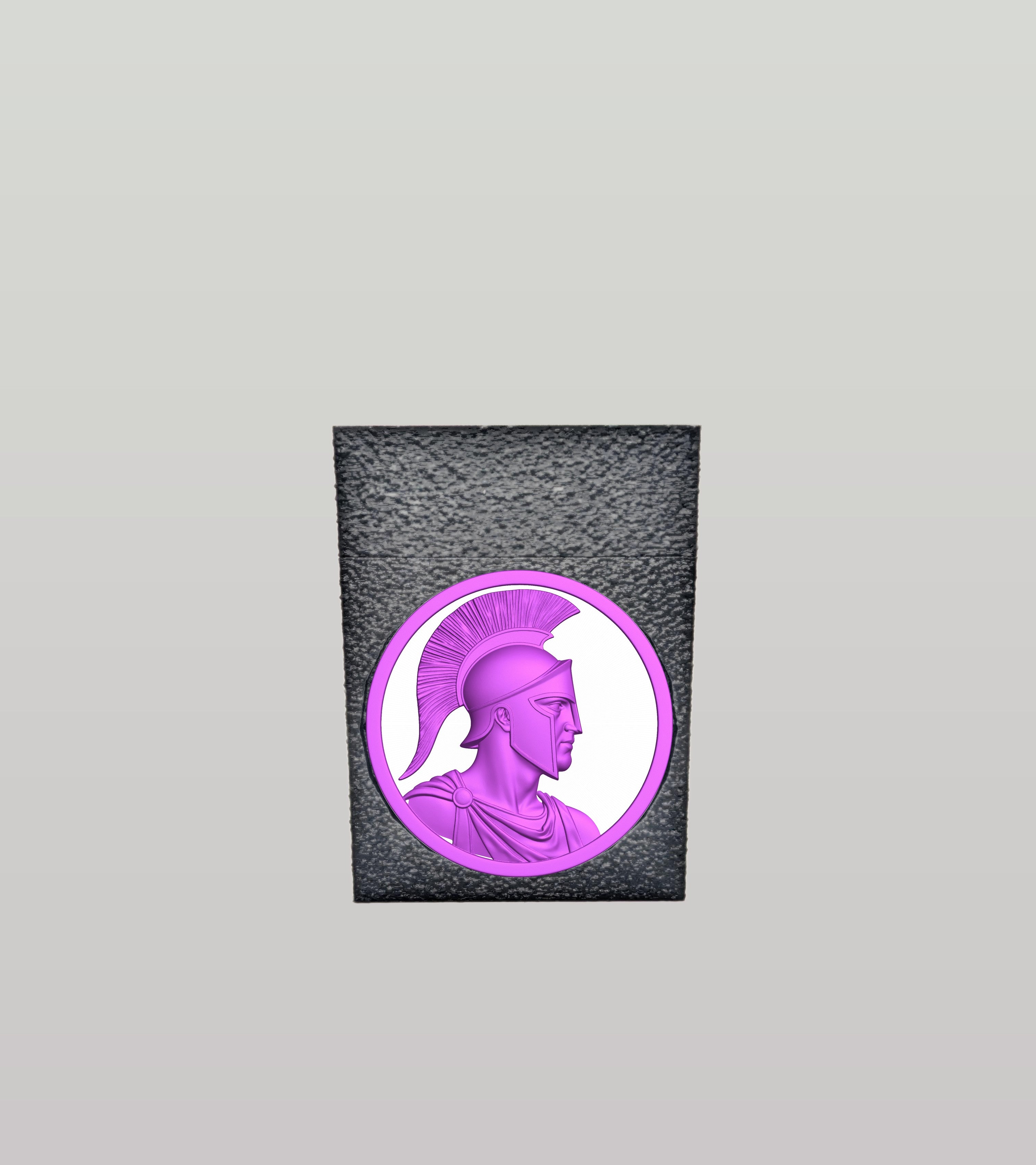 Spartan Card Box — Black