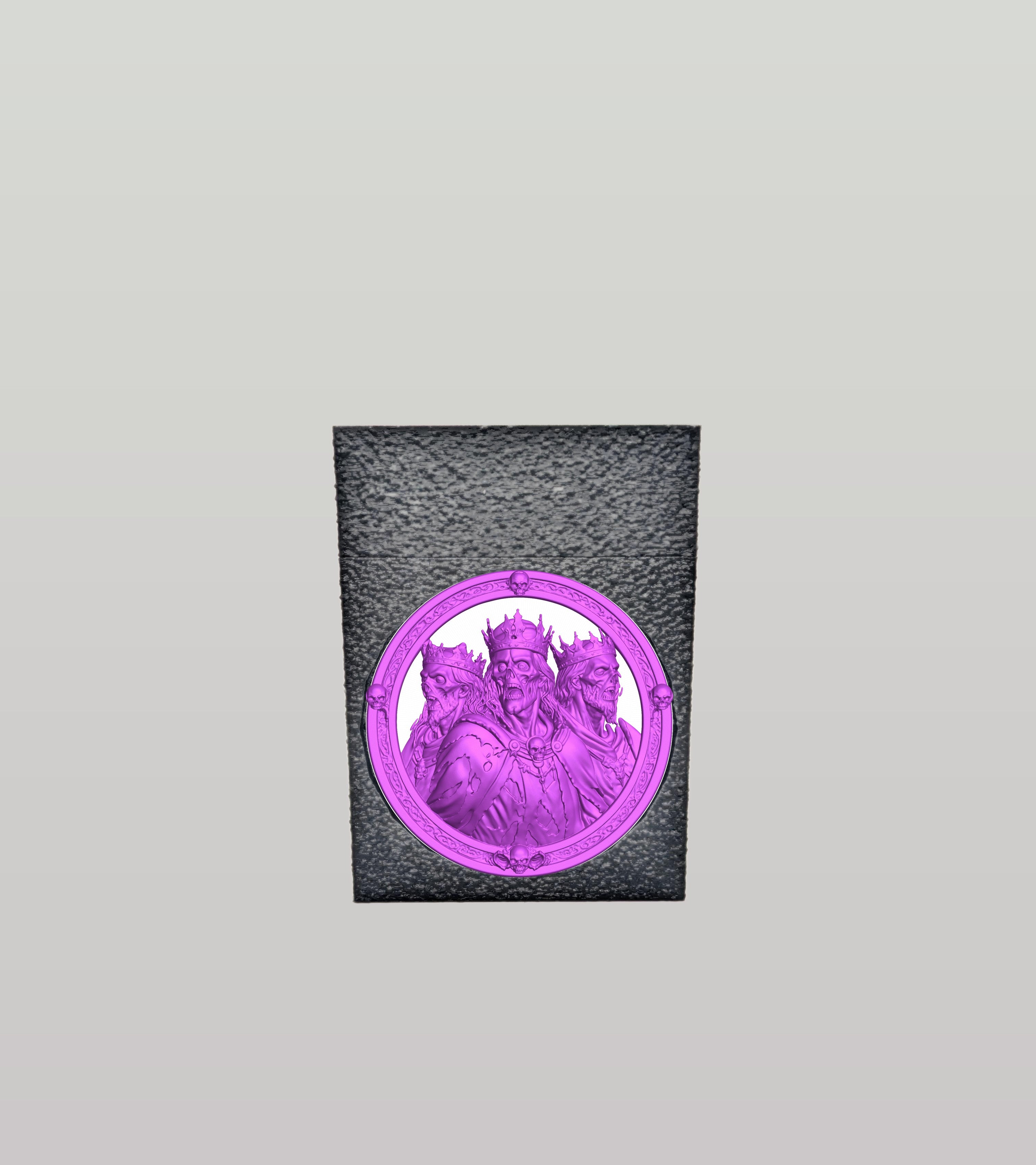 Zombie King Card Box — Black