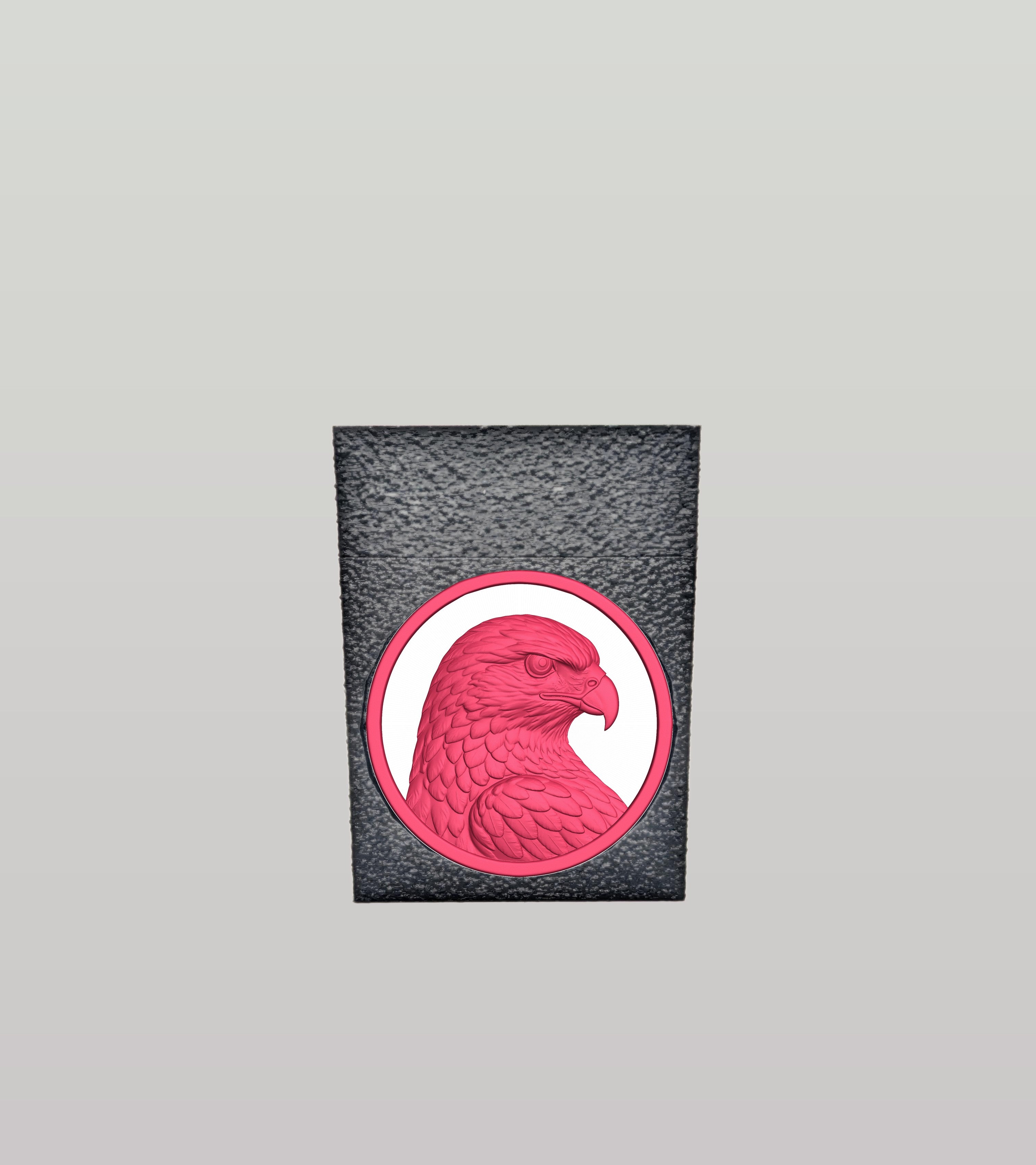 Eagle Card Box — Black