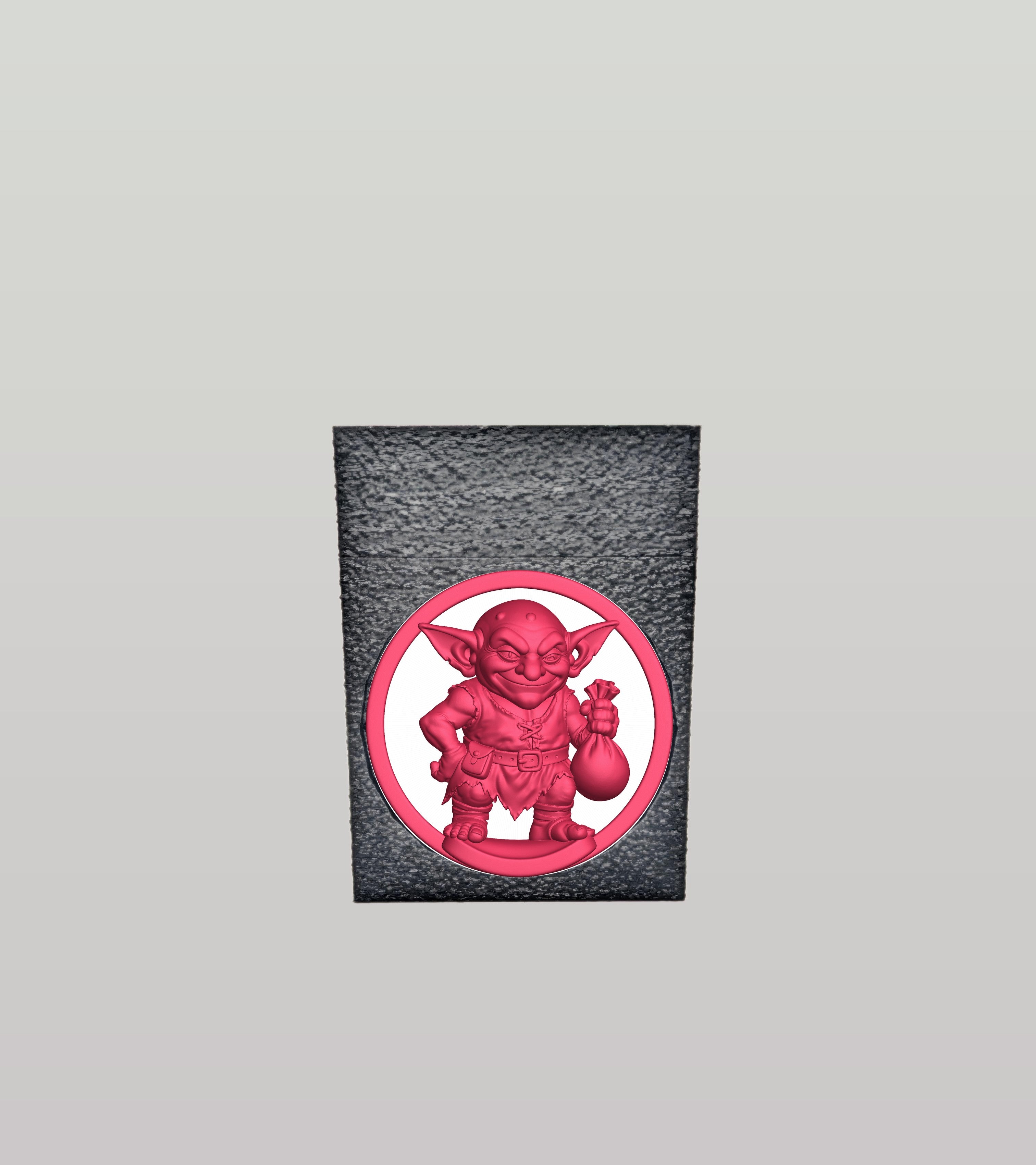 Greedy Goblin Card Box — Black