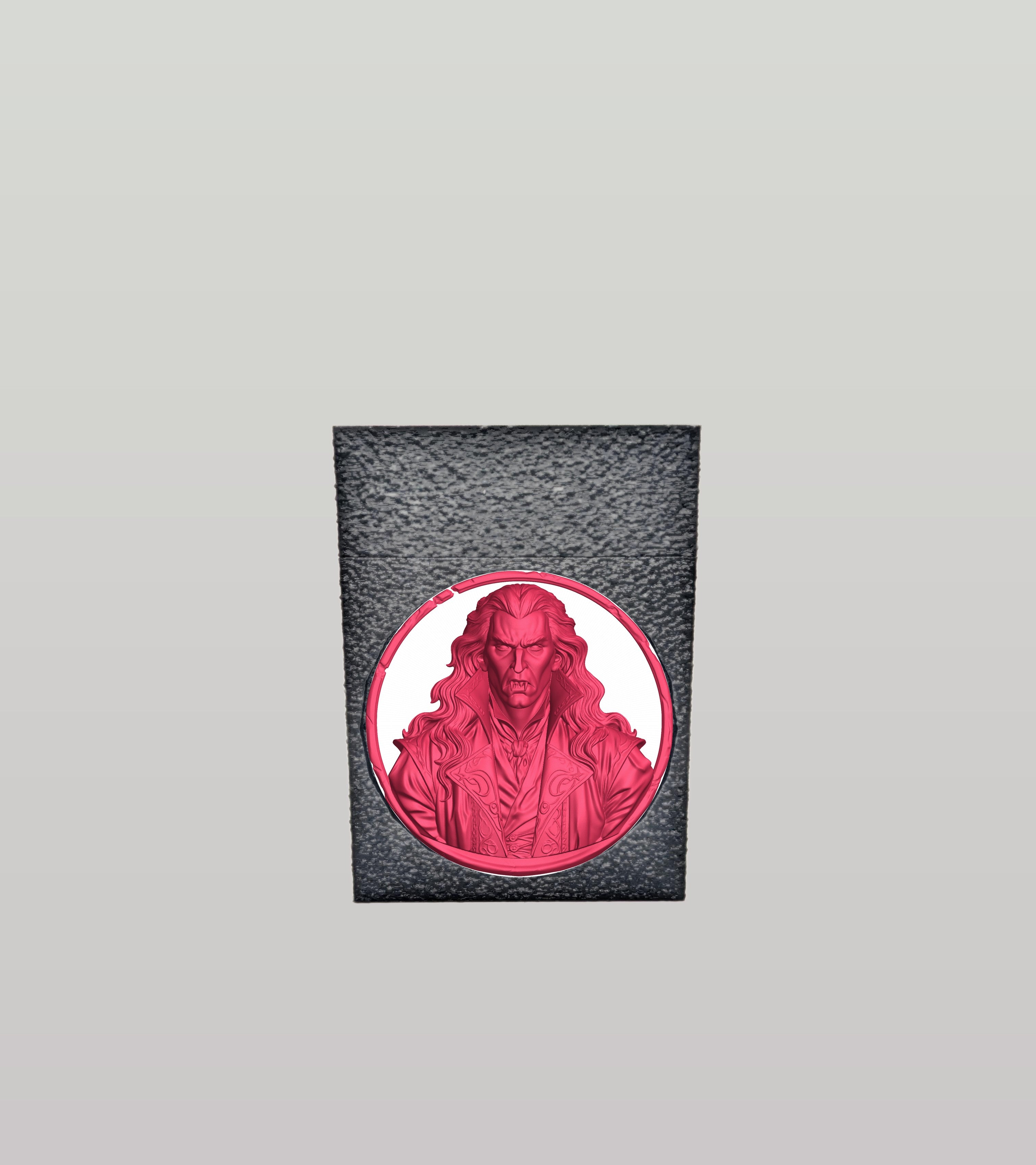 Gothic Vampire Card Box — Black