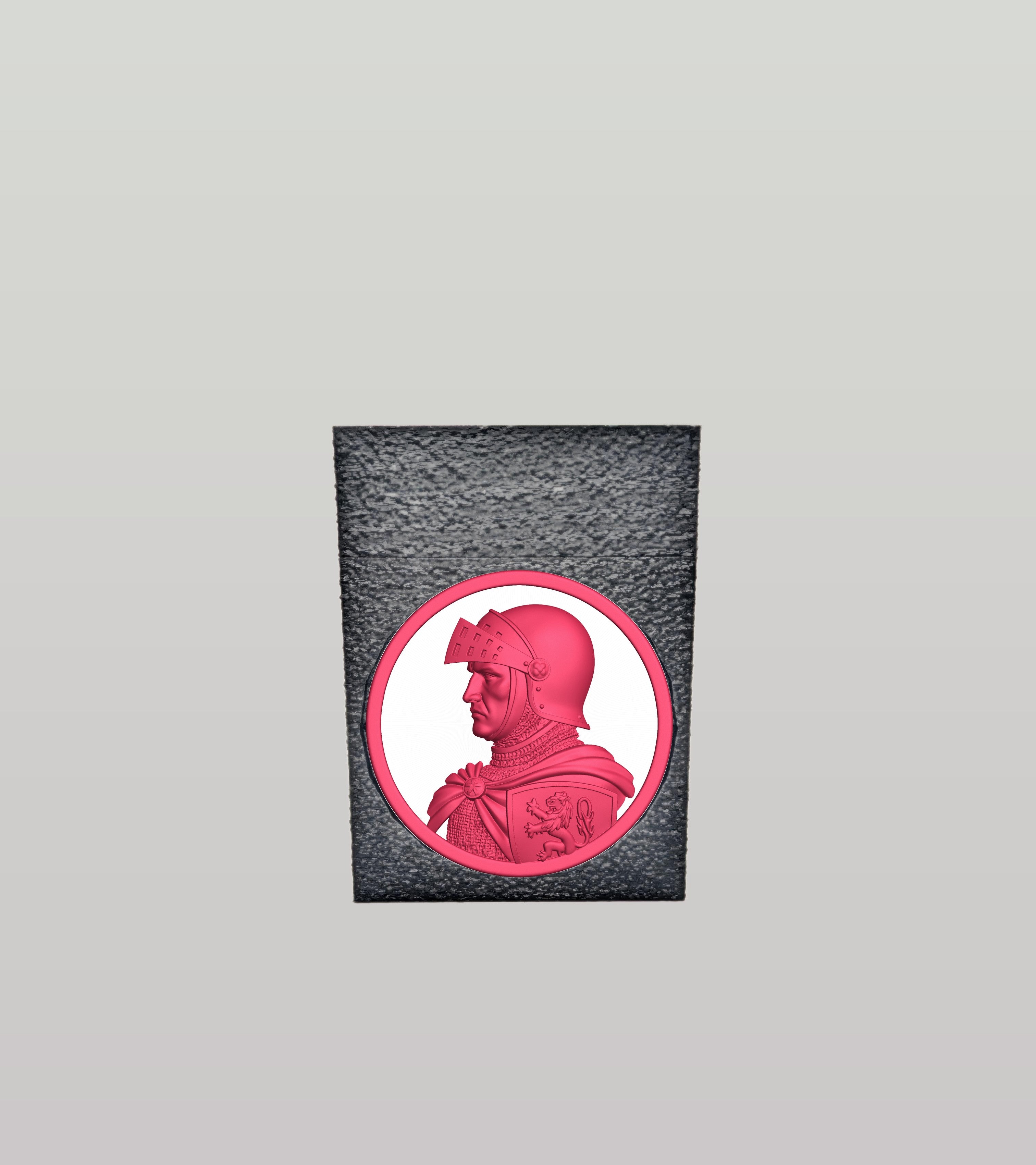 Knight Card Box — Black