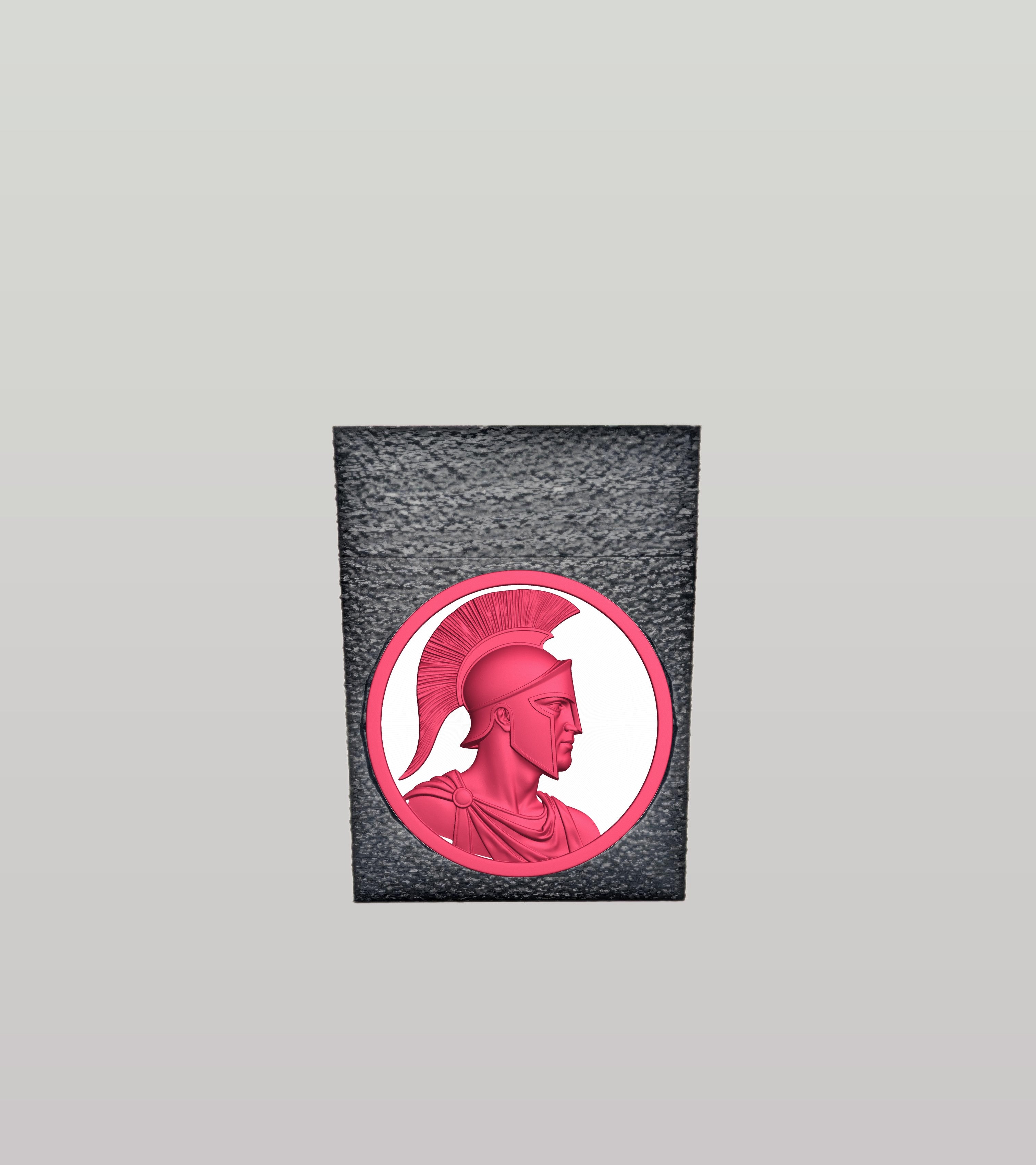 Spartan Card Box — Black
