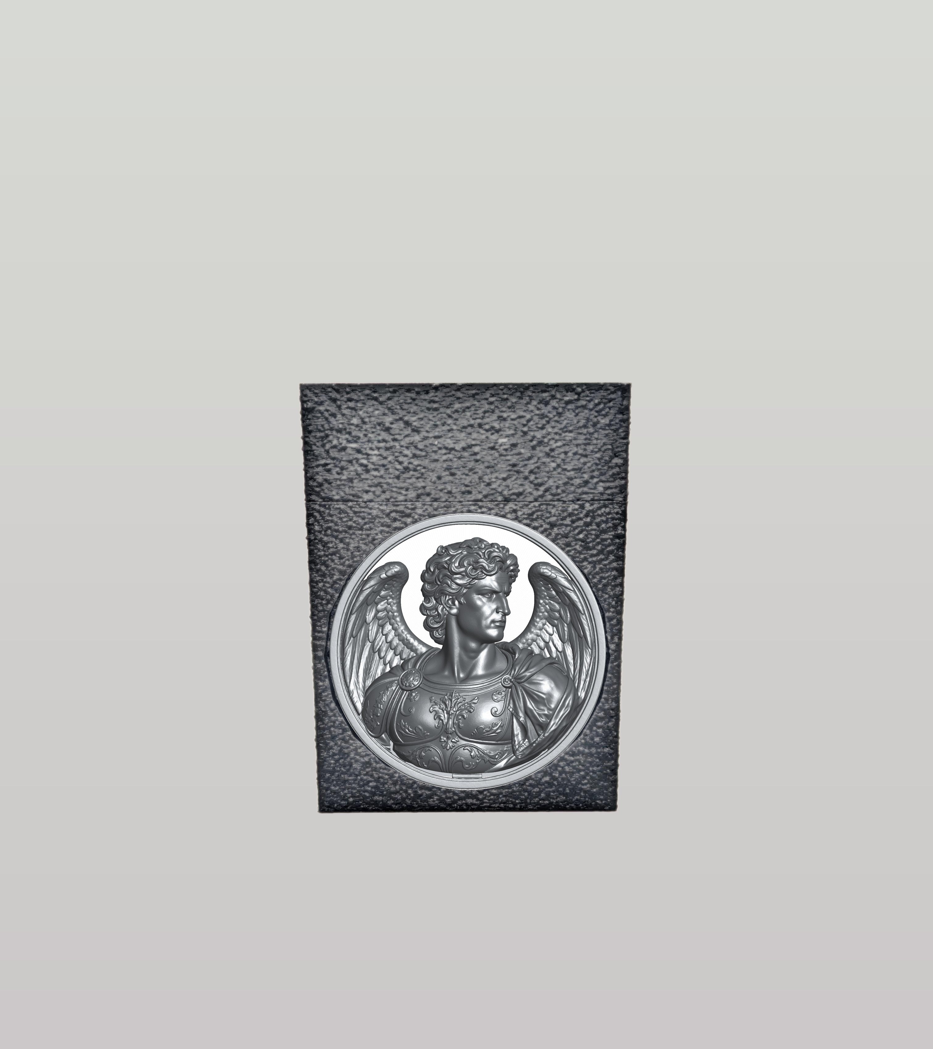 Angel Card Box — Black