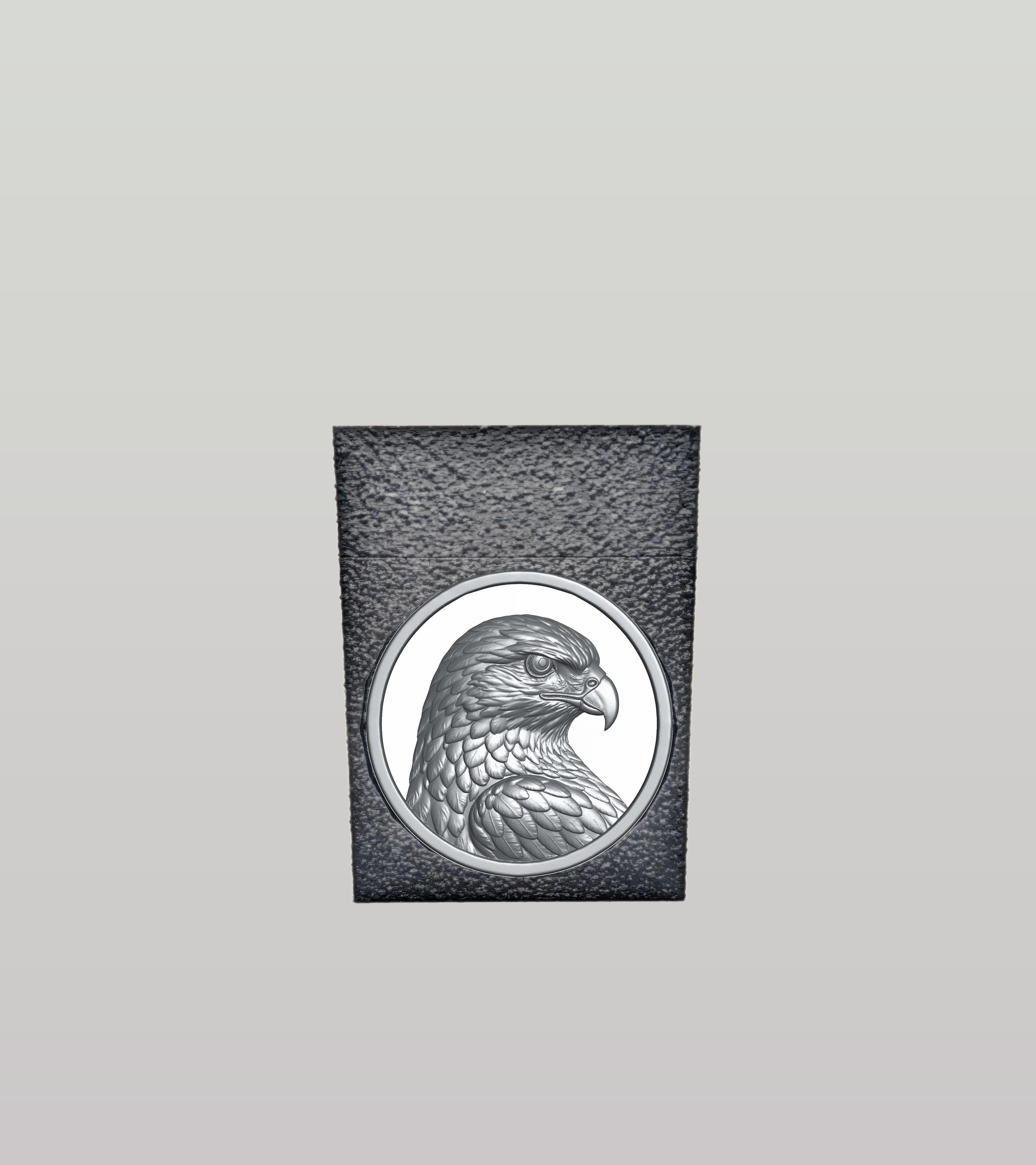 Eagle Card Box — Black