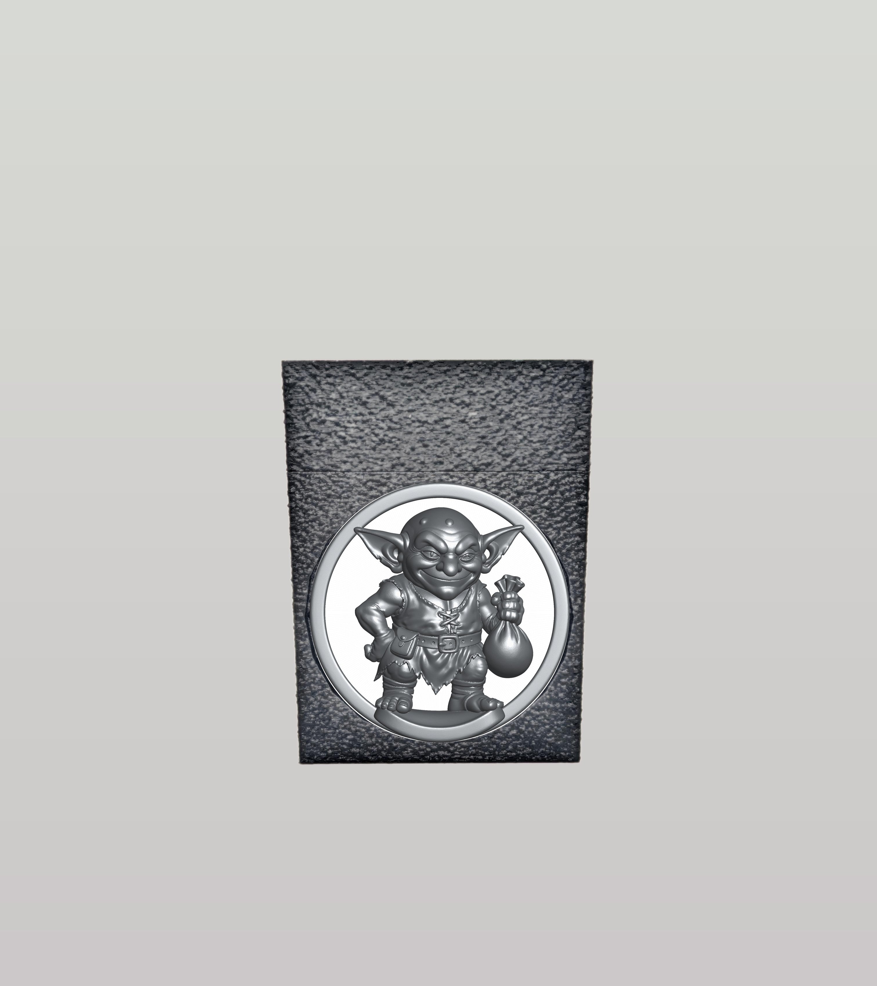Greedy Goblin Card Box — Black