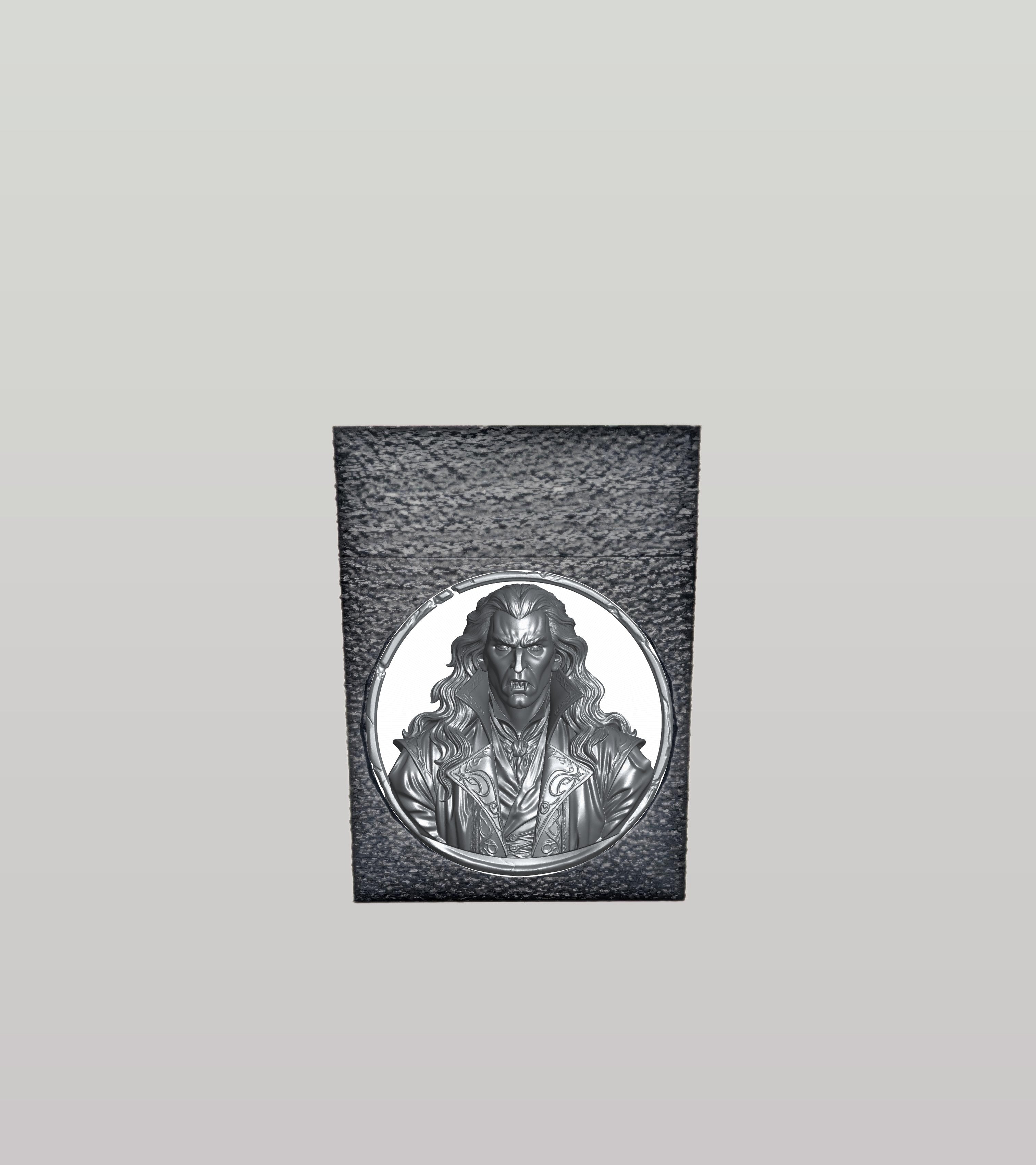 Gothic Vampire Card Box — Black