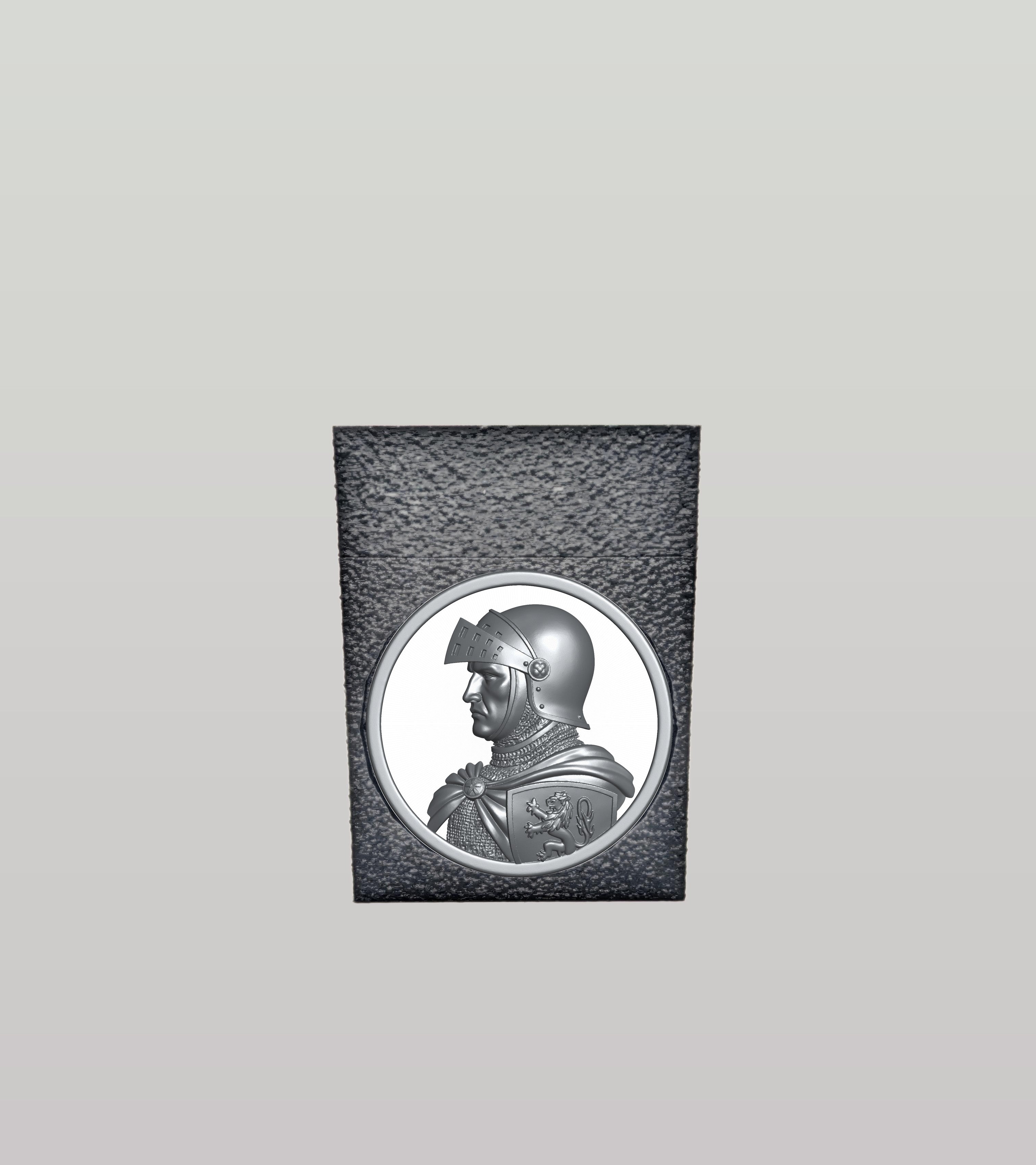 Knight Card Box — Black