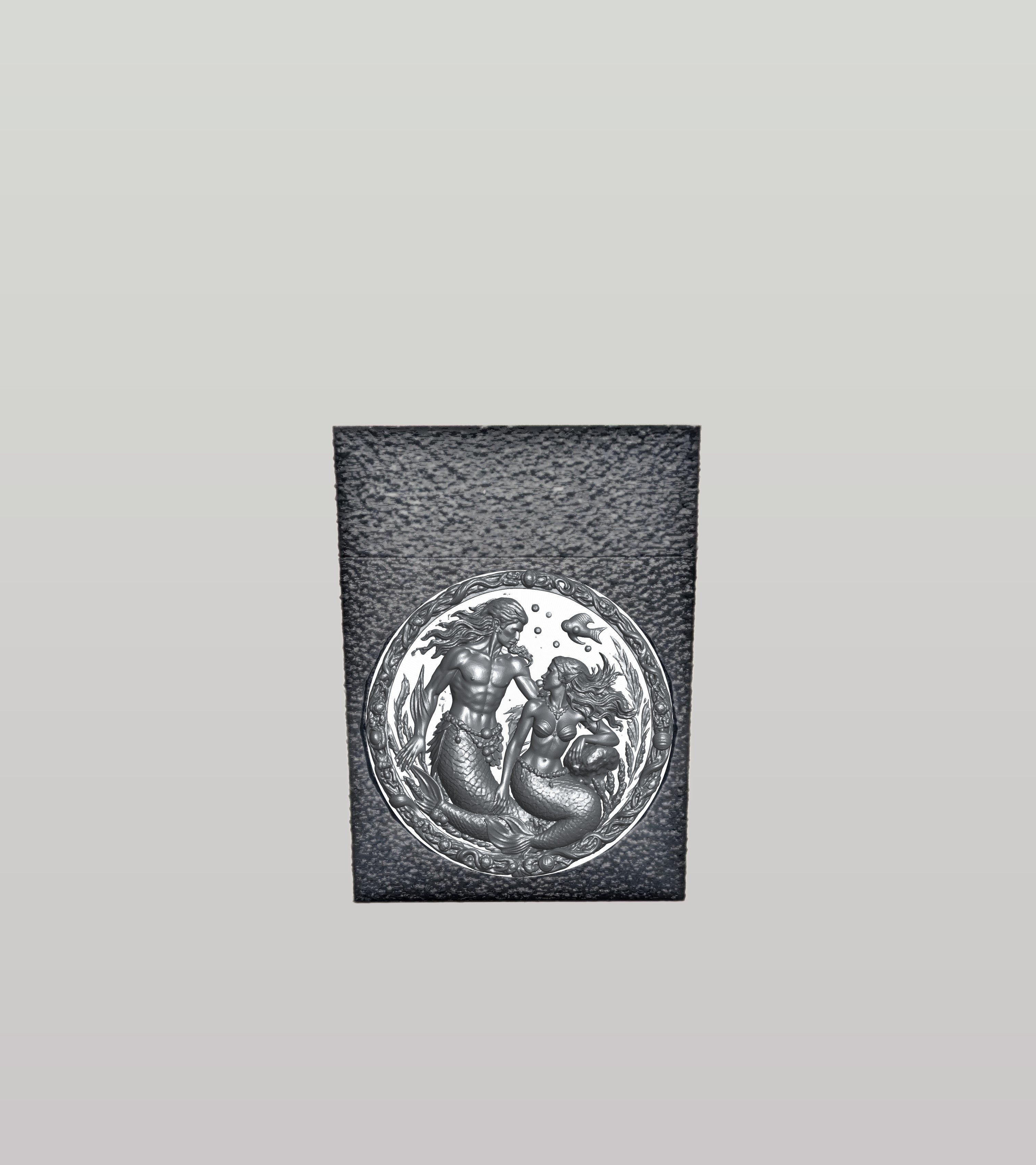 Merfolk Card Box — Black