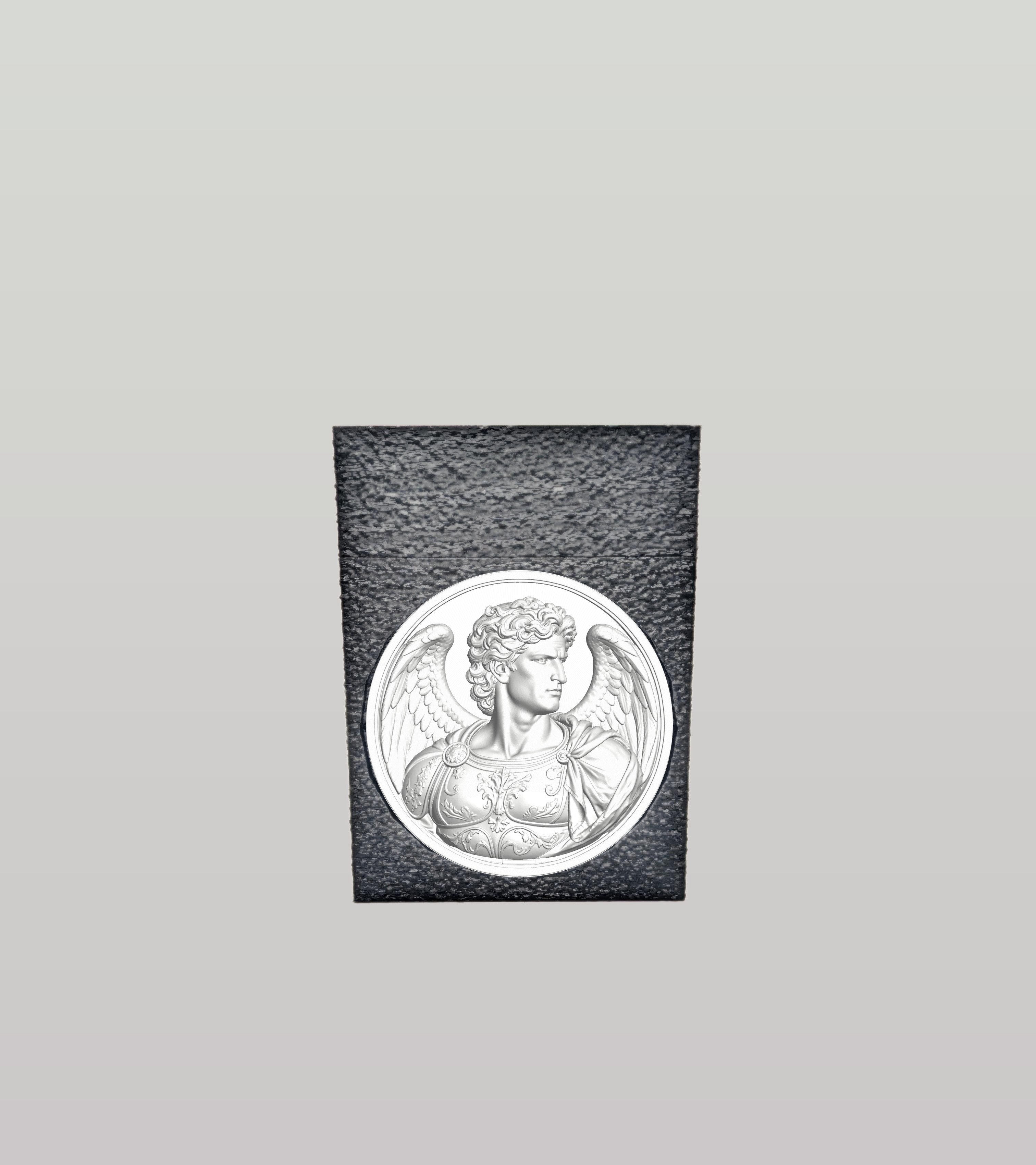 Angel Card Box — Black