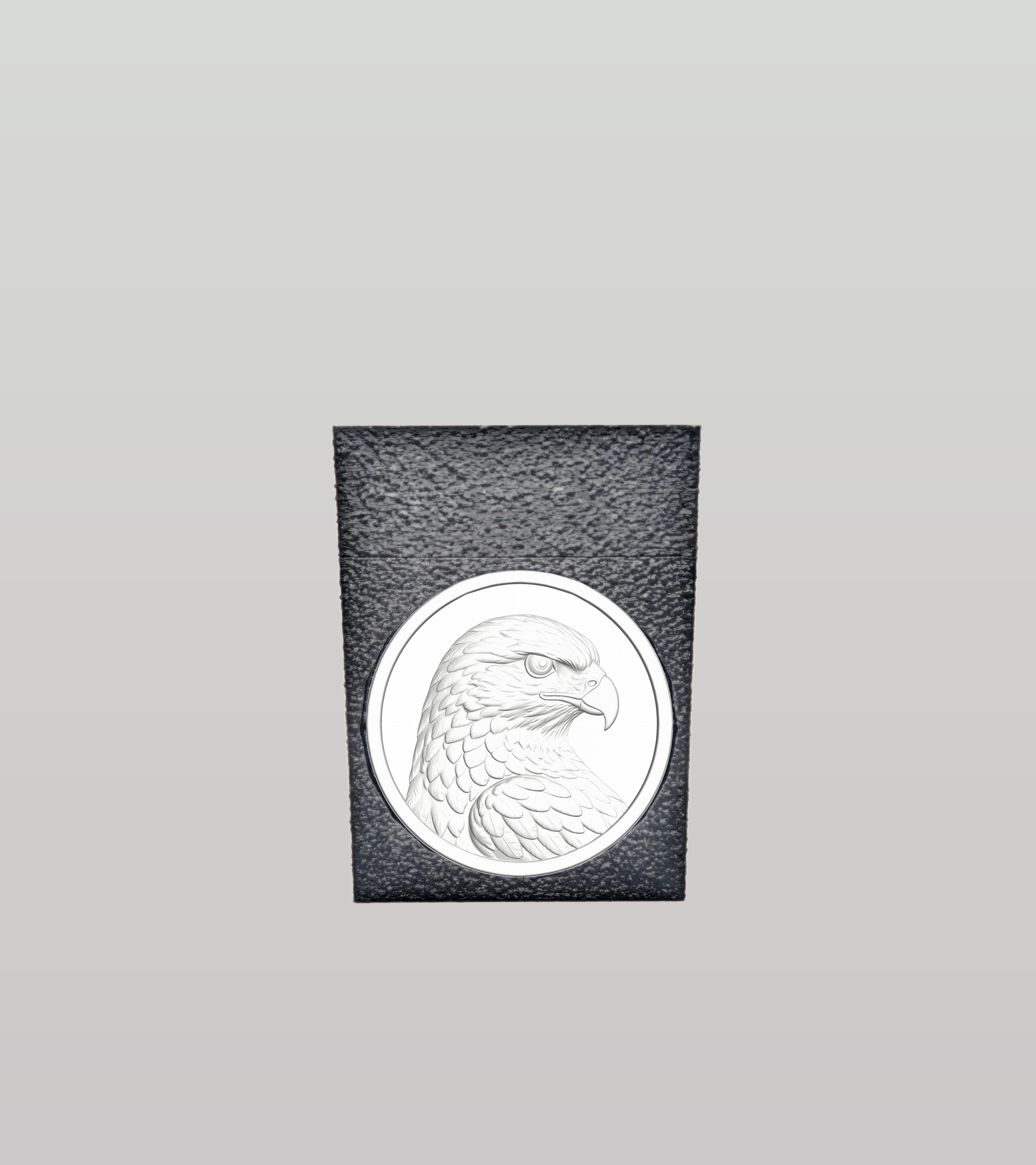 Eagle Card Box — Black