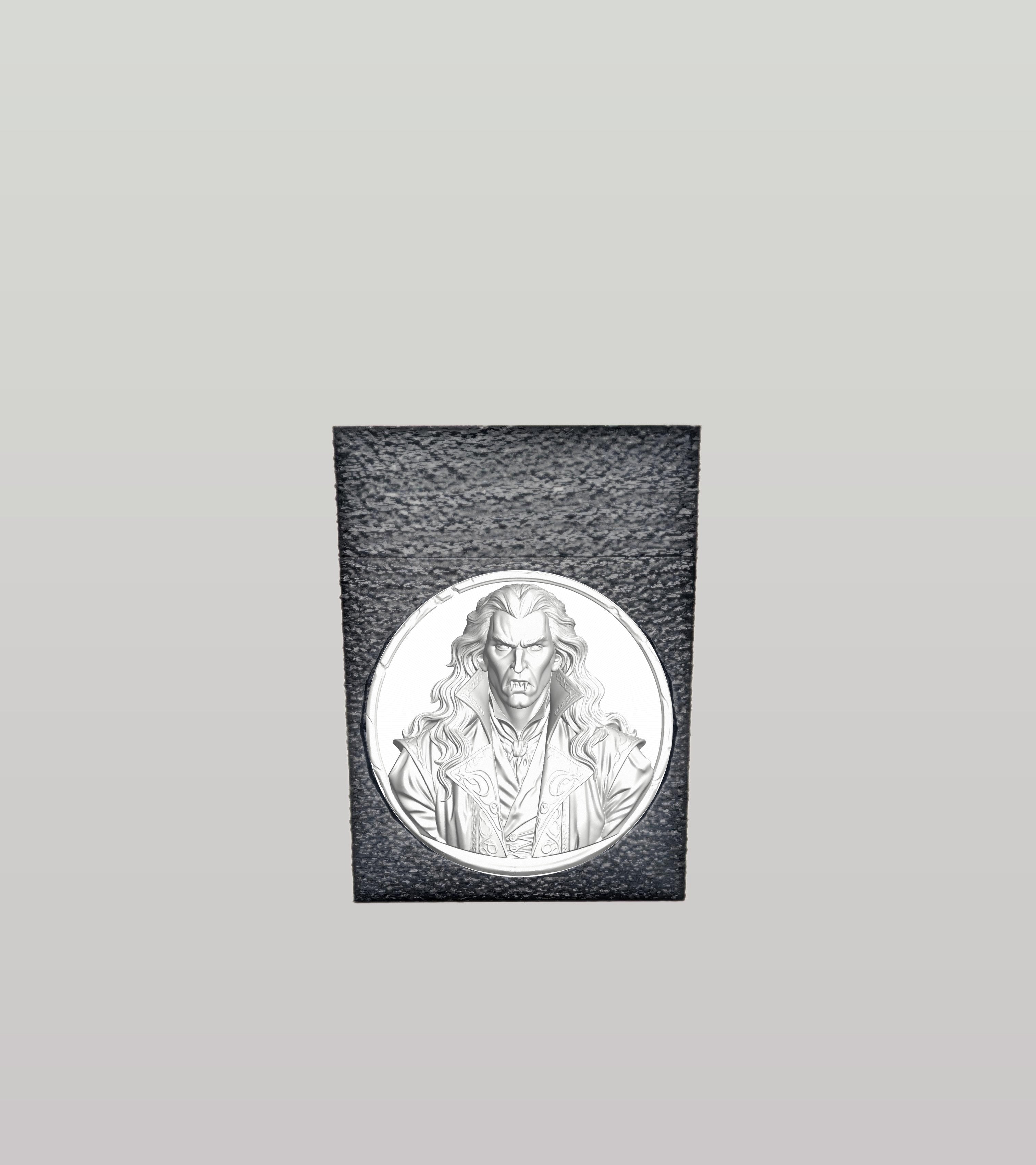 Gothic Vampire Card Box — Black