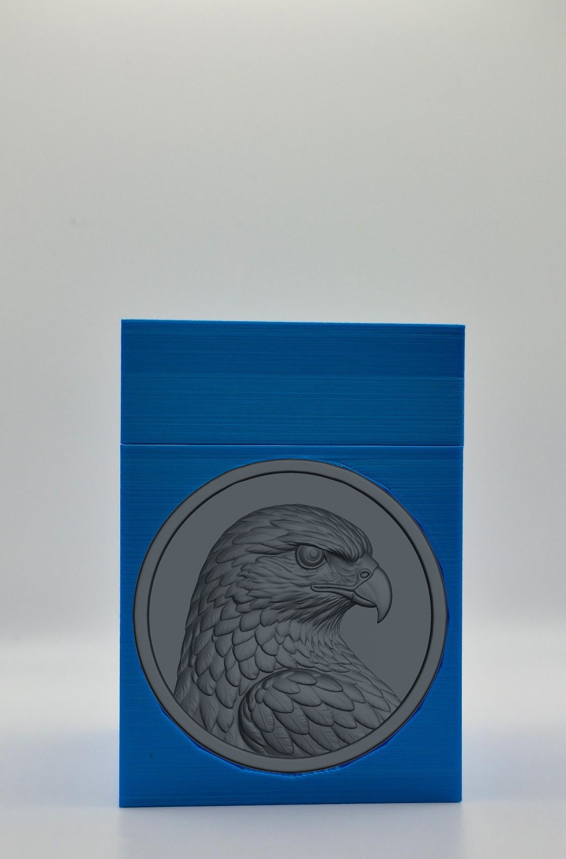 Eagle Card Box — Blue