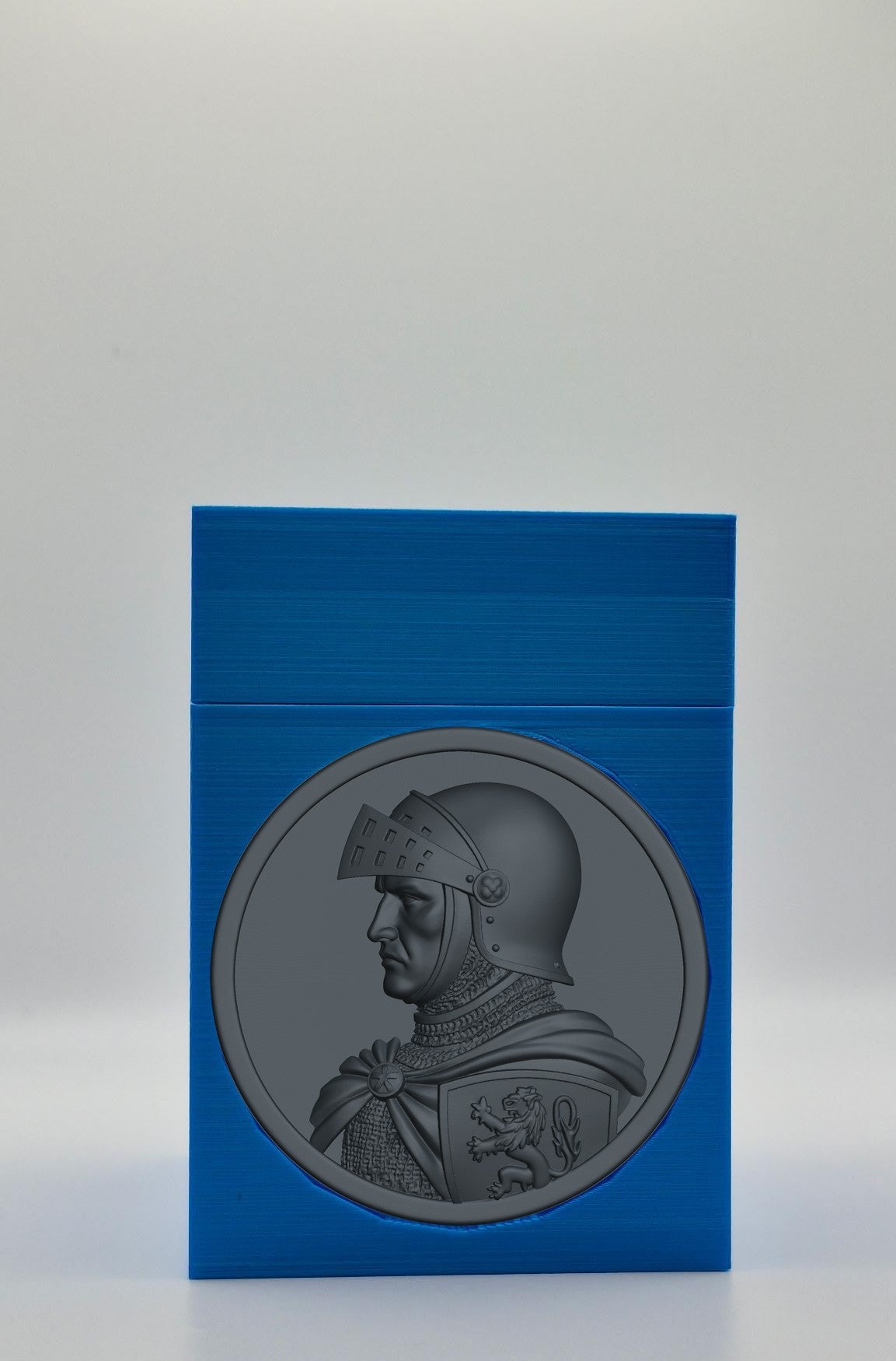 Knight Card Box — Blue