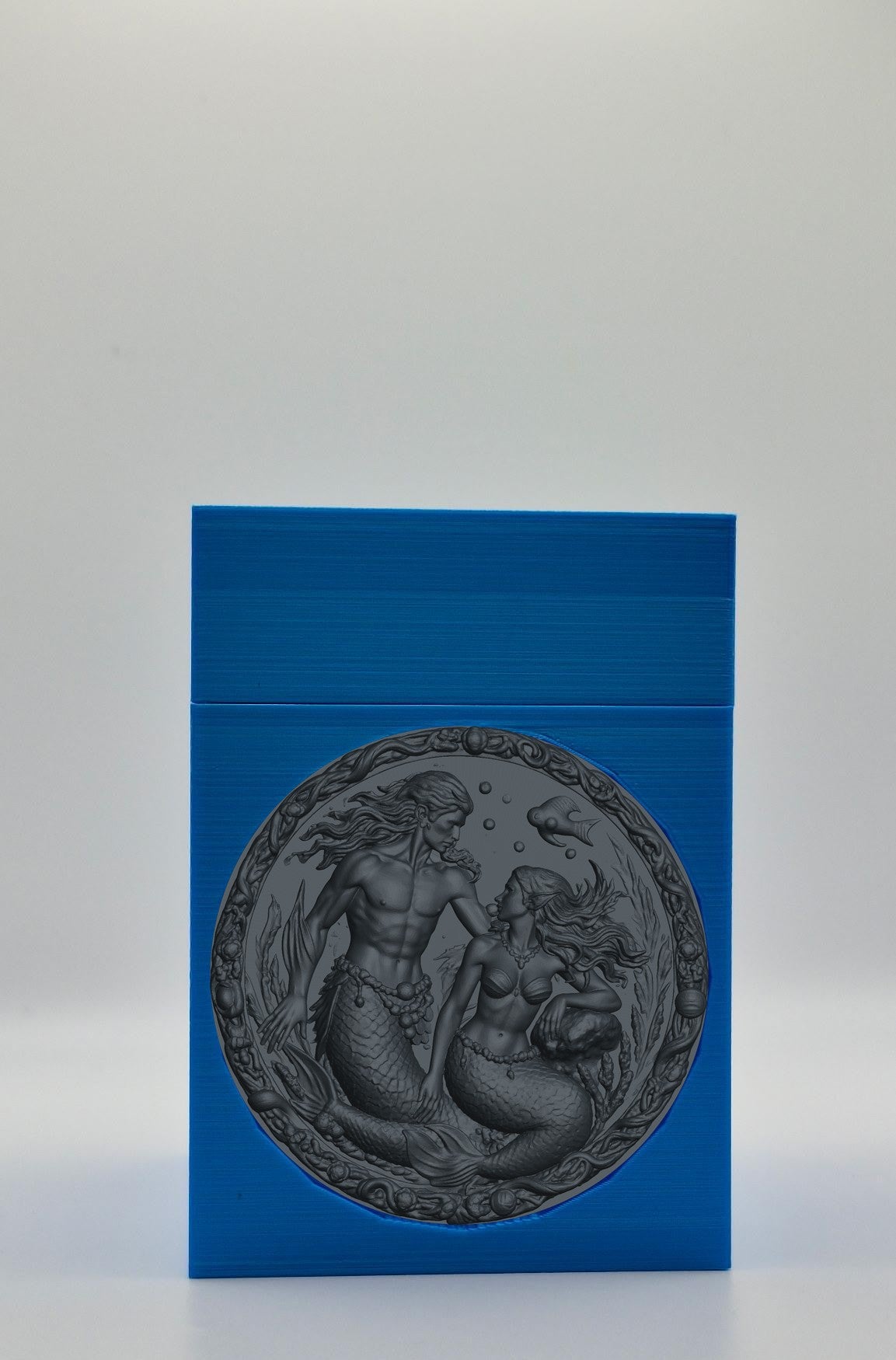 Merfolk Card Box — Blue