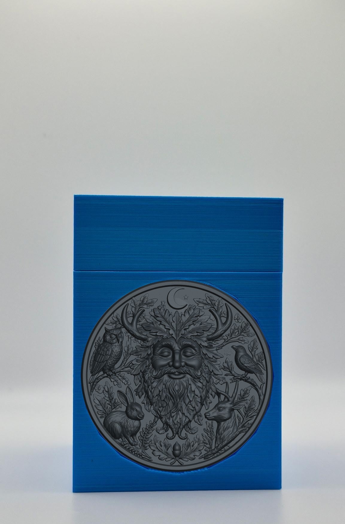 Tree Spirit Card Box — Blue
