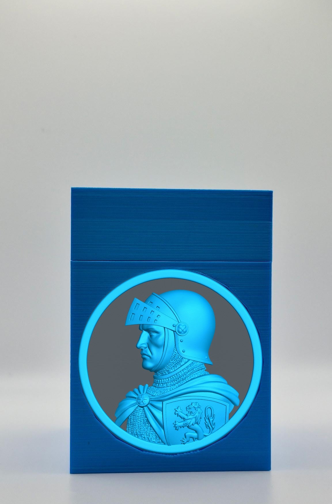 Knight Card Box — Blue
