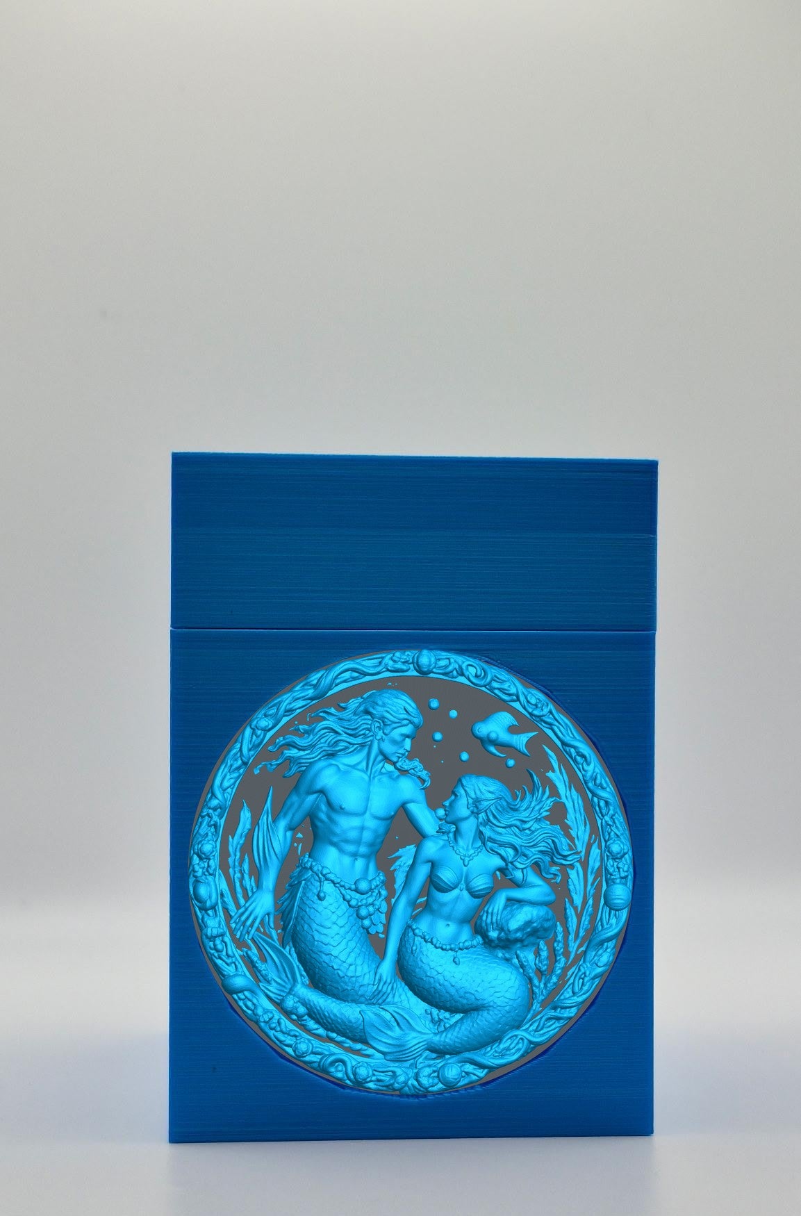 Merfolk Card Box — Blue