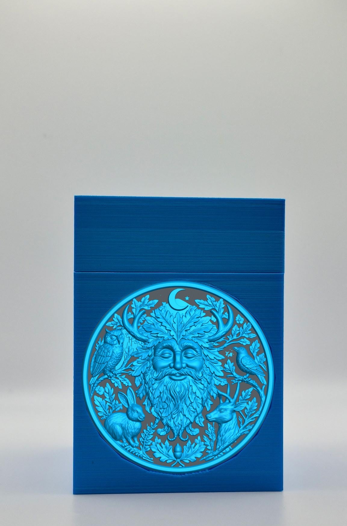 Tree Spirit Card Box — Blue