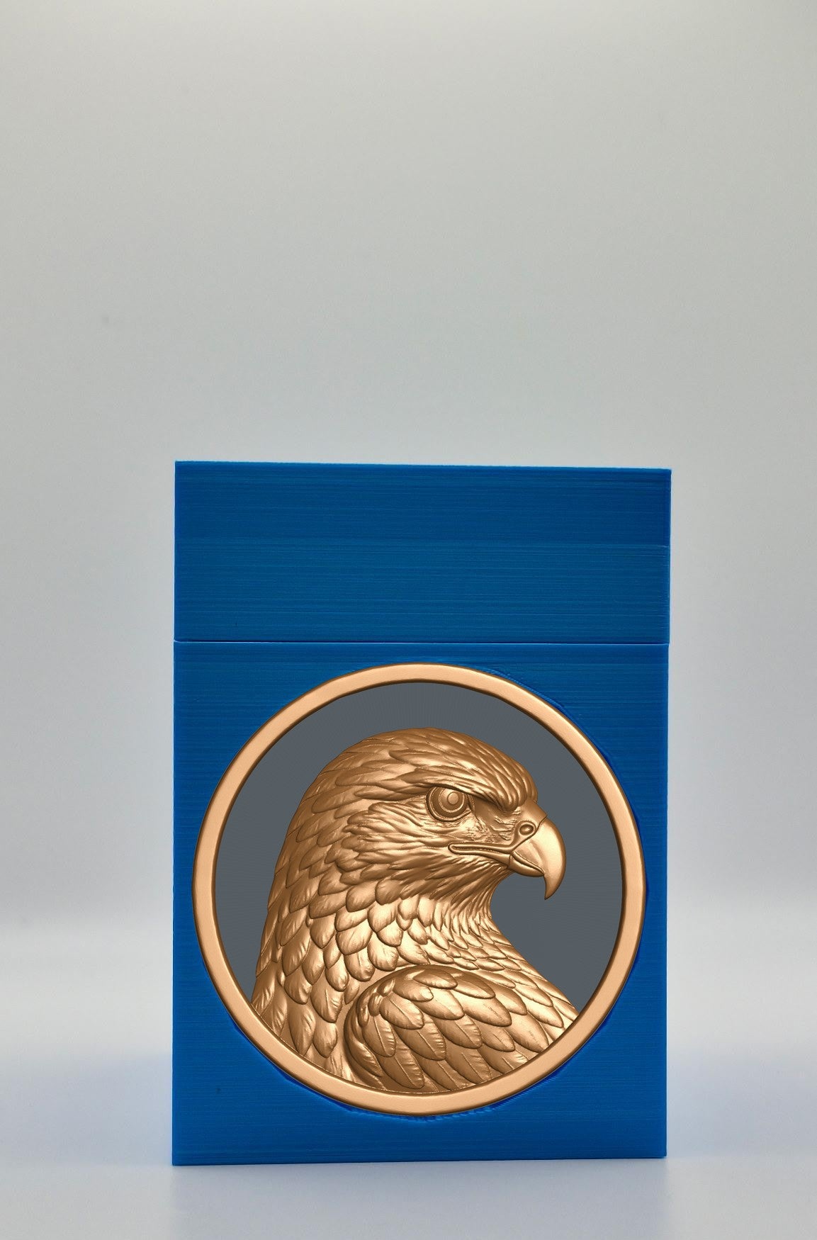 Eagle Card Box — Blue