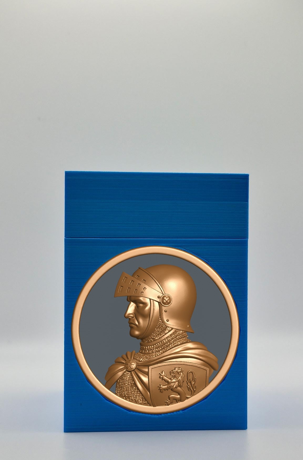 Knight Card Box — Blue