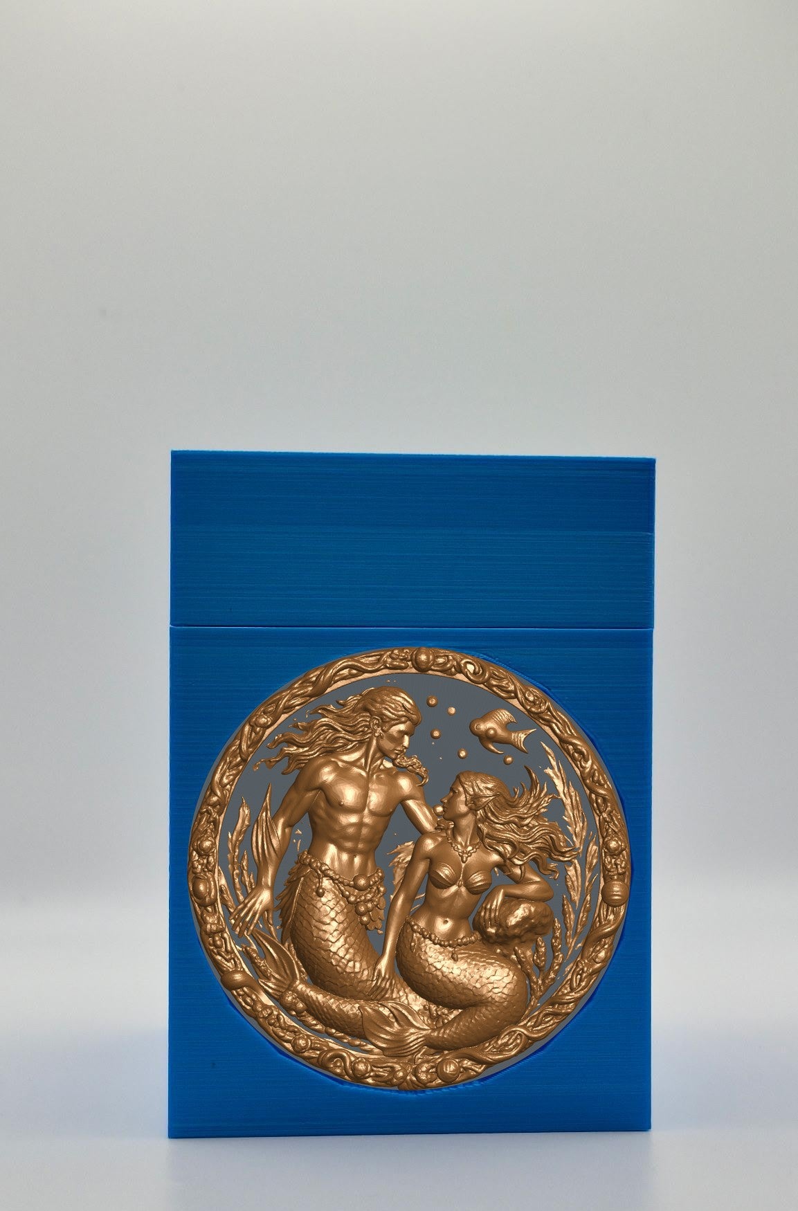Merfolk Card Box — Blue