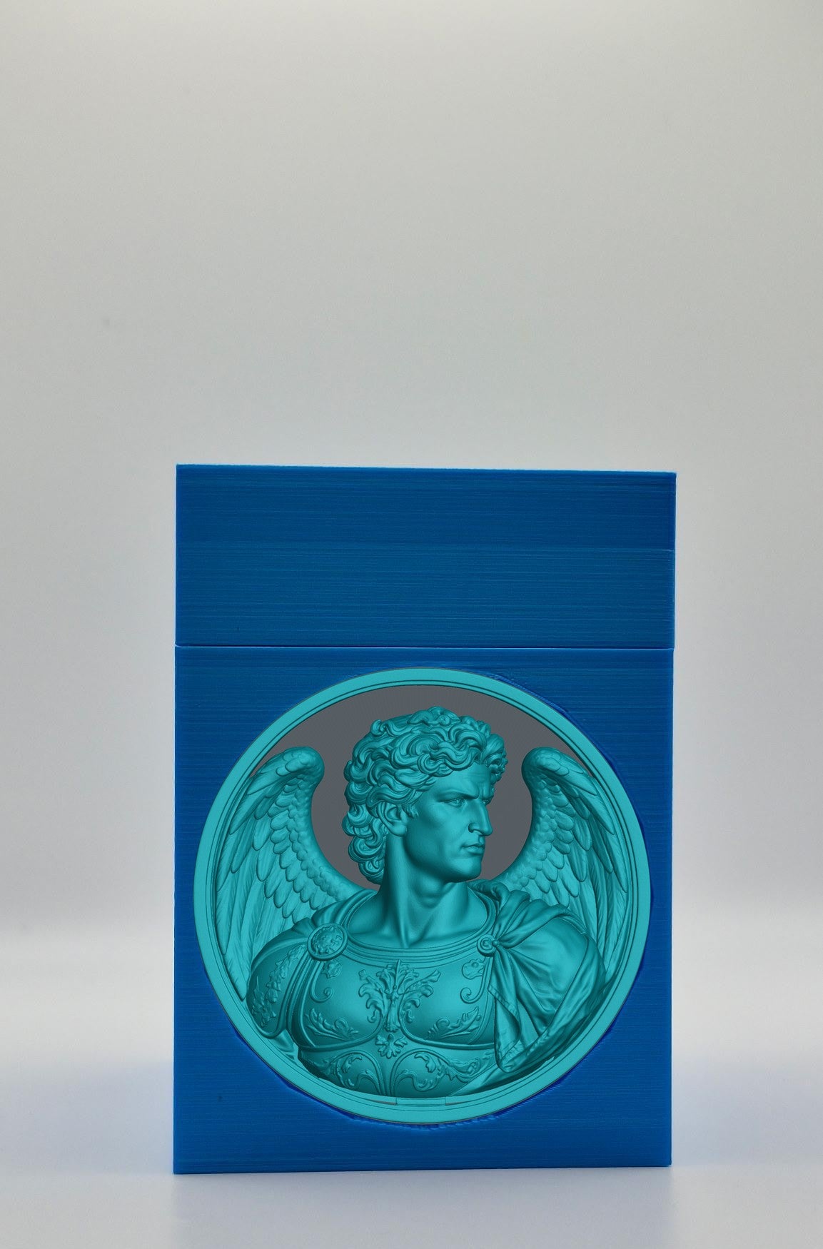 Angel Card Box — Blue