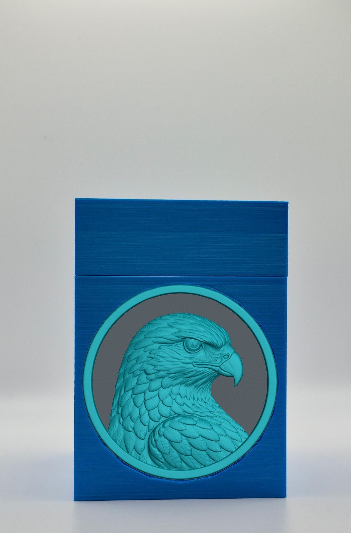 Eagle Card Box — Blue