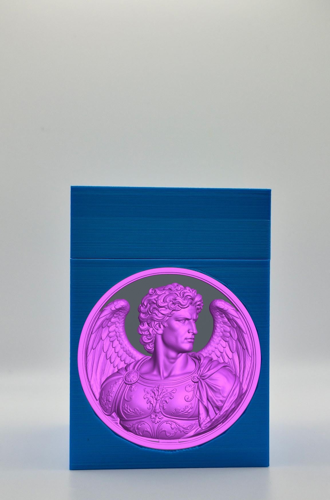 Angel Card Box — Blue